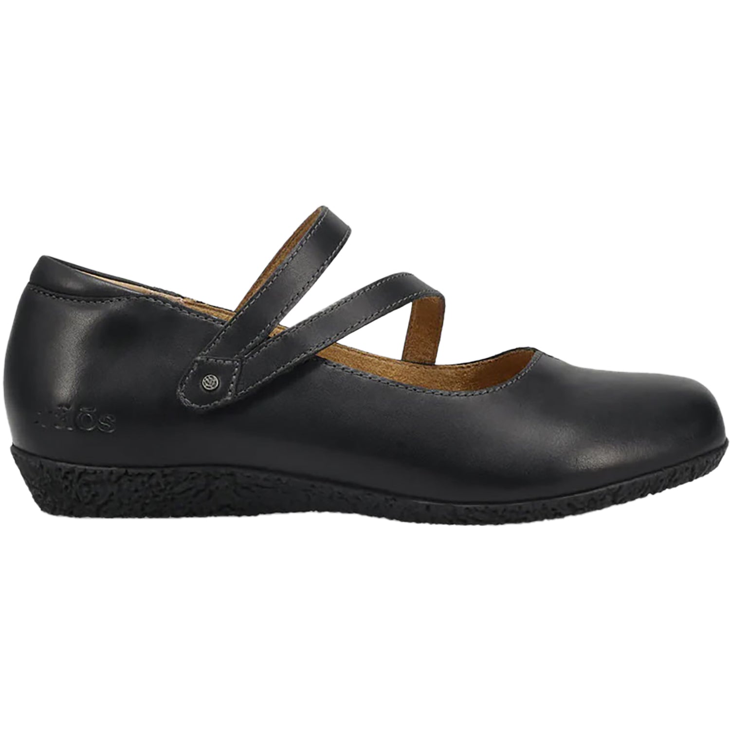 Womens Taos Women's Taos Banter Black Leather Black Leather