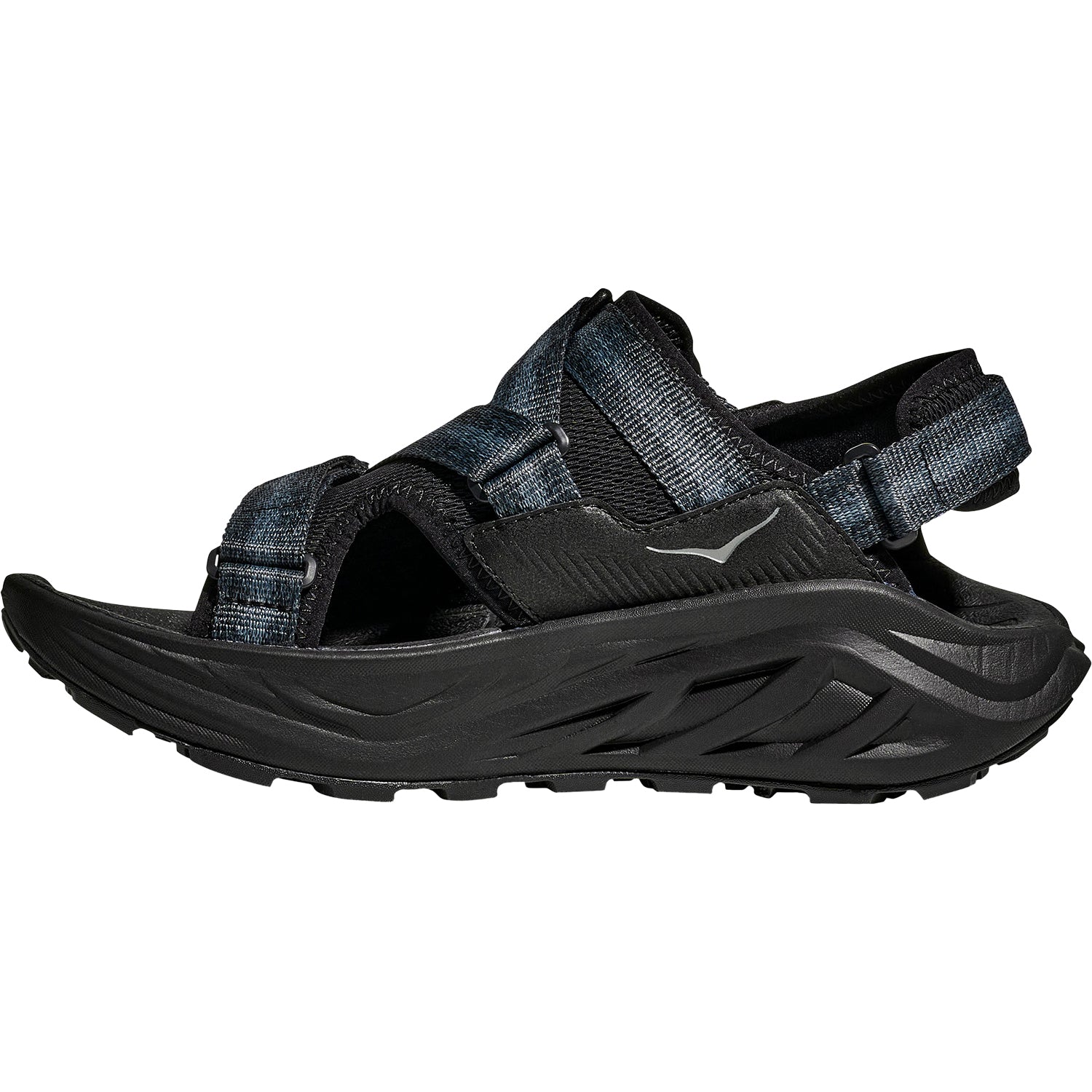 Womens Hoka one one Women's Hoka Infini Hike TC Black/Black Synthetic Black/Black Synthetic