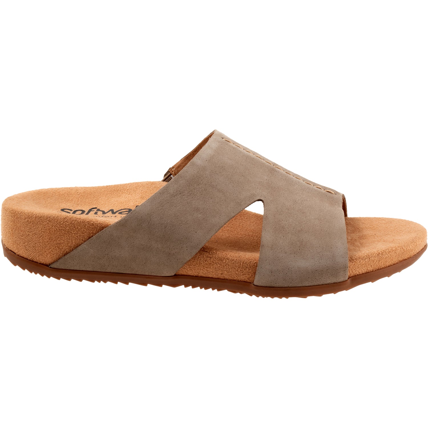 Womens Soft walk Women's SoftWalk Beverly Taupe Nubuck Taupe Nubuck