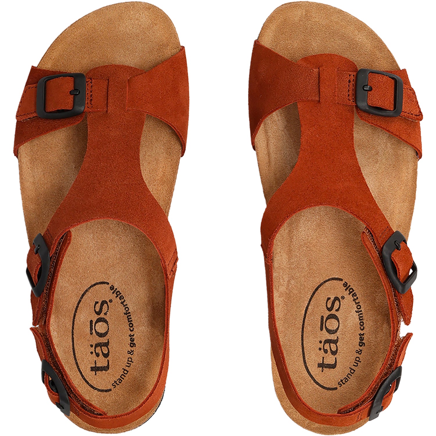 Womens Taos Women's Taos MVP Rust Suede Rust Suede