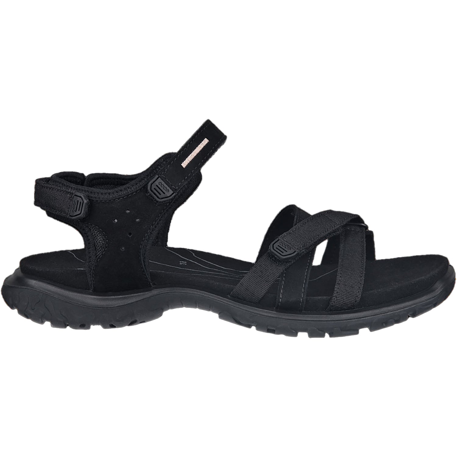 Womens Ecco Women's Ecco Offroad Roam Black/Black Leather Black/Black Leather