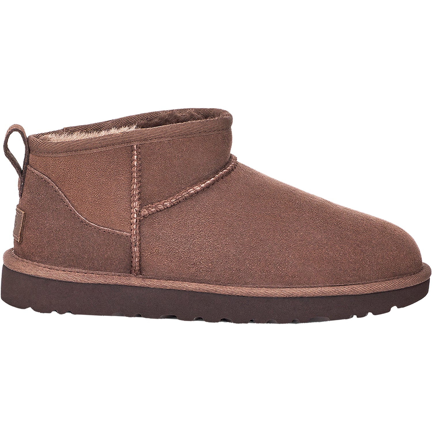 Womens Ugg Women's UGG Classic Ultra Mini Burnt Cedar Sheepskin Burnt Cedar Sheepskin