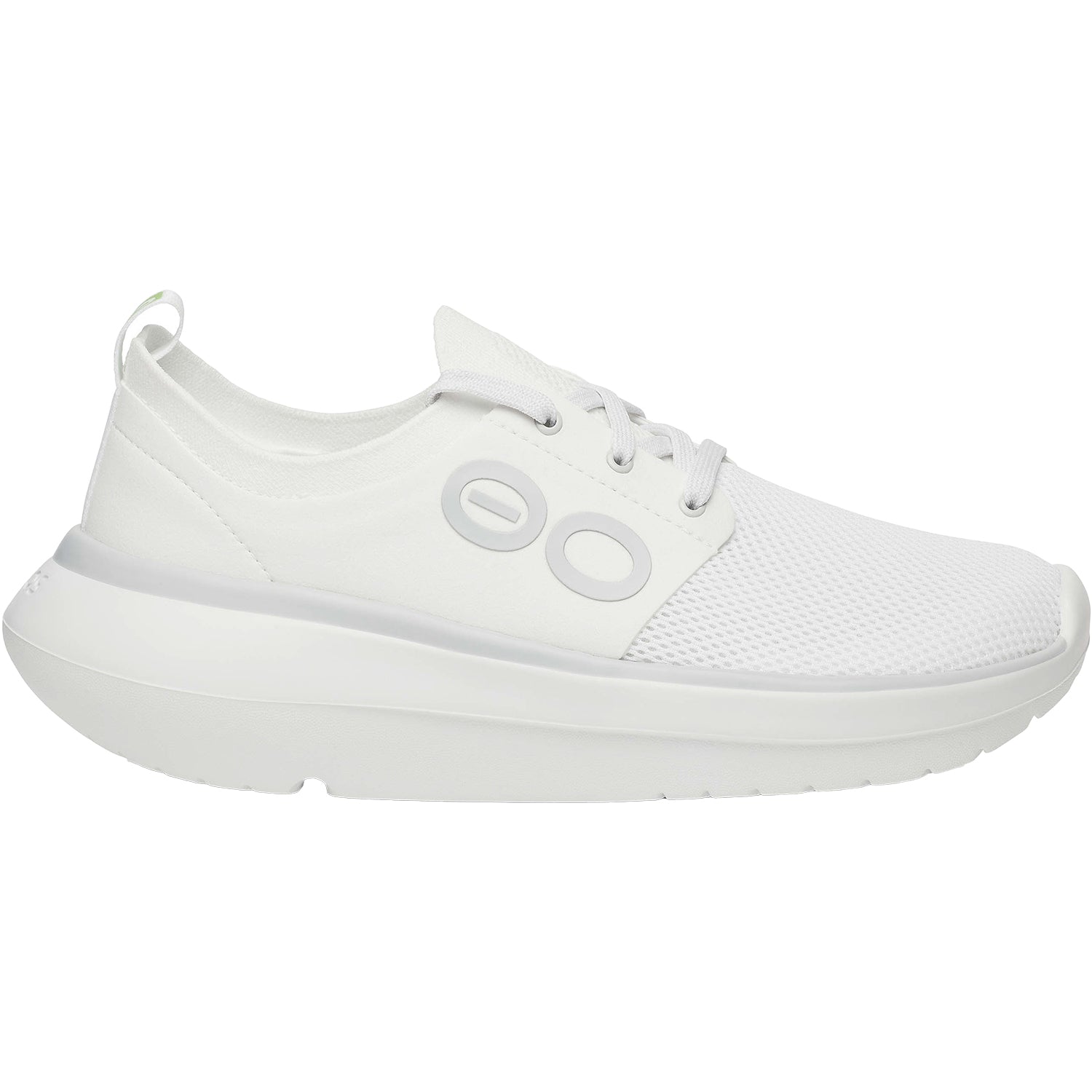 Womens Oofos Women's Oofos Oomy Stride White Synthetic White