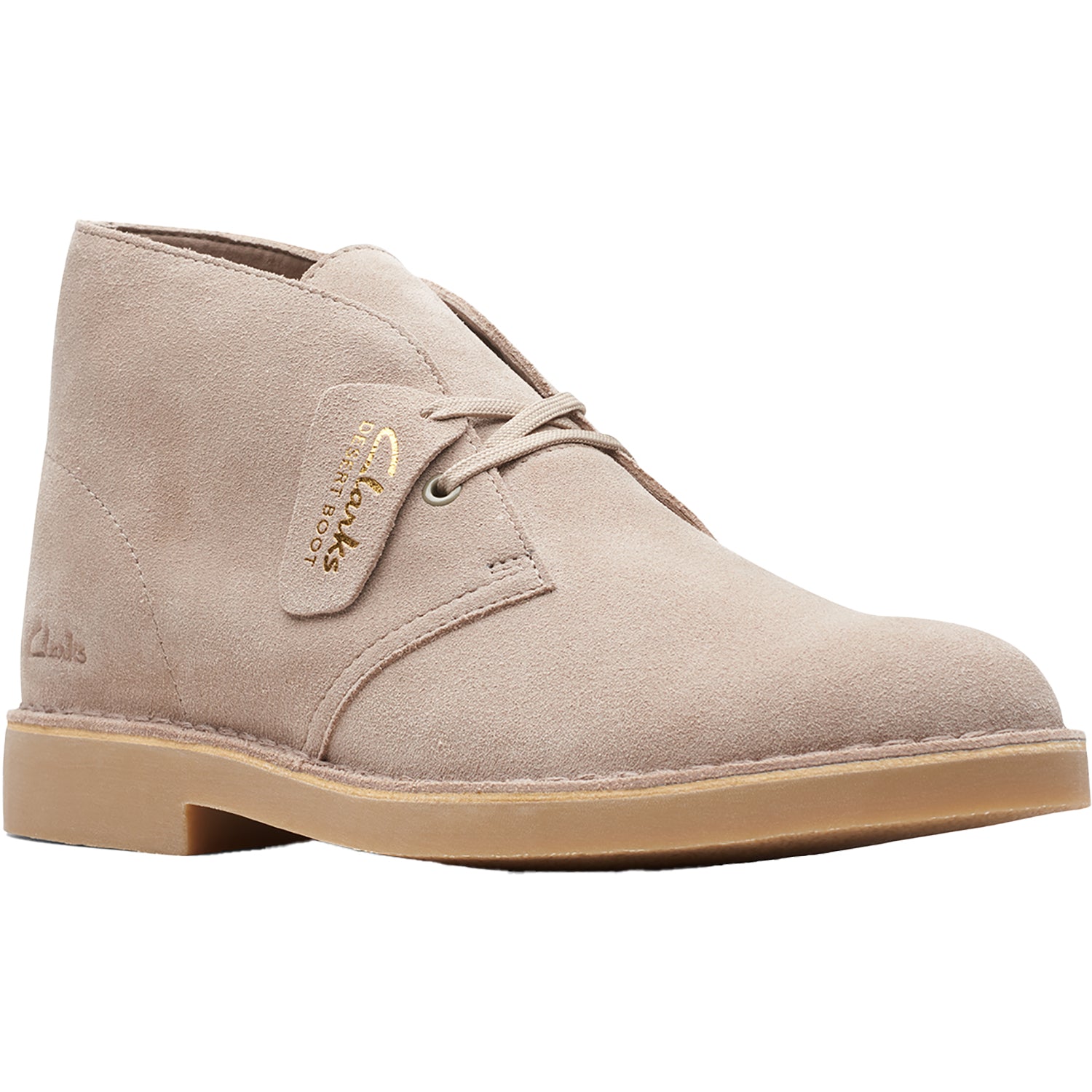 Mens Clarks Men's Clarks Desert Boot Evo Sand Suede Sand