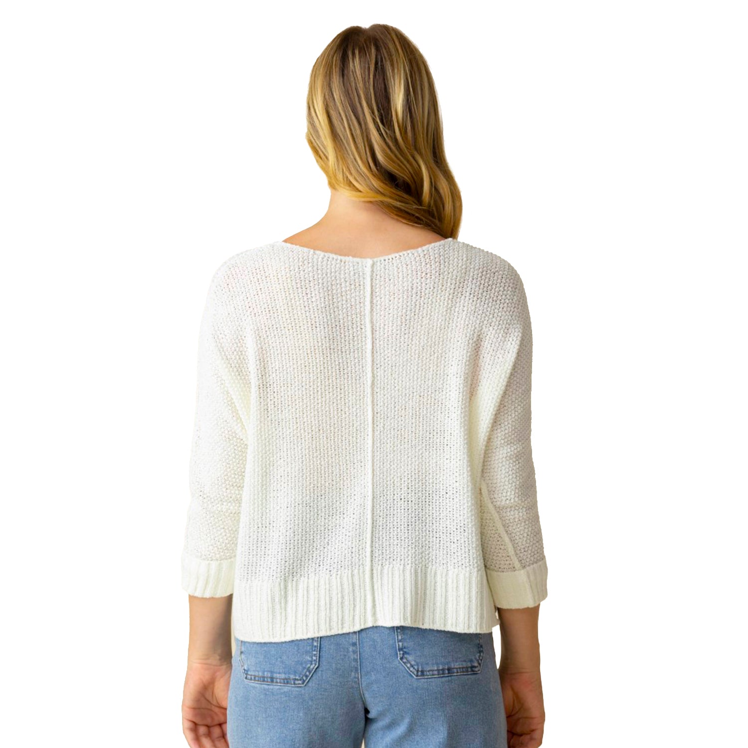 Womens Habitat Women's Habitat Step Into Spring Pullover White White