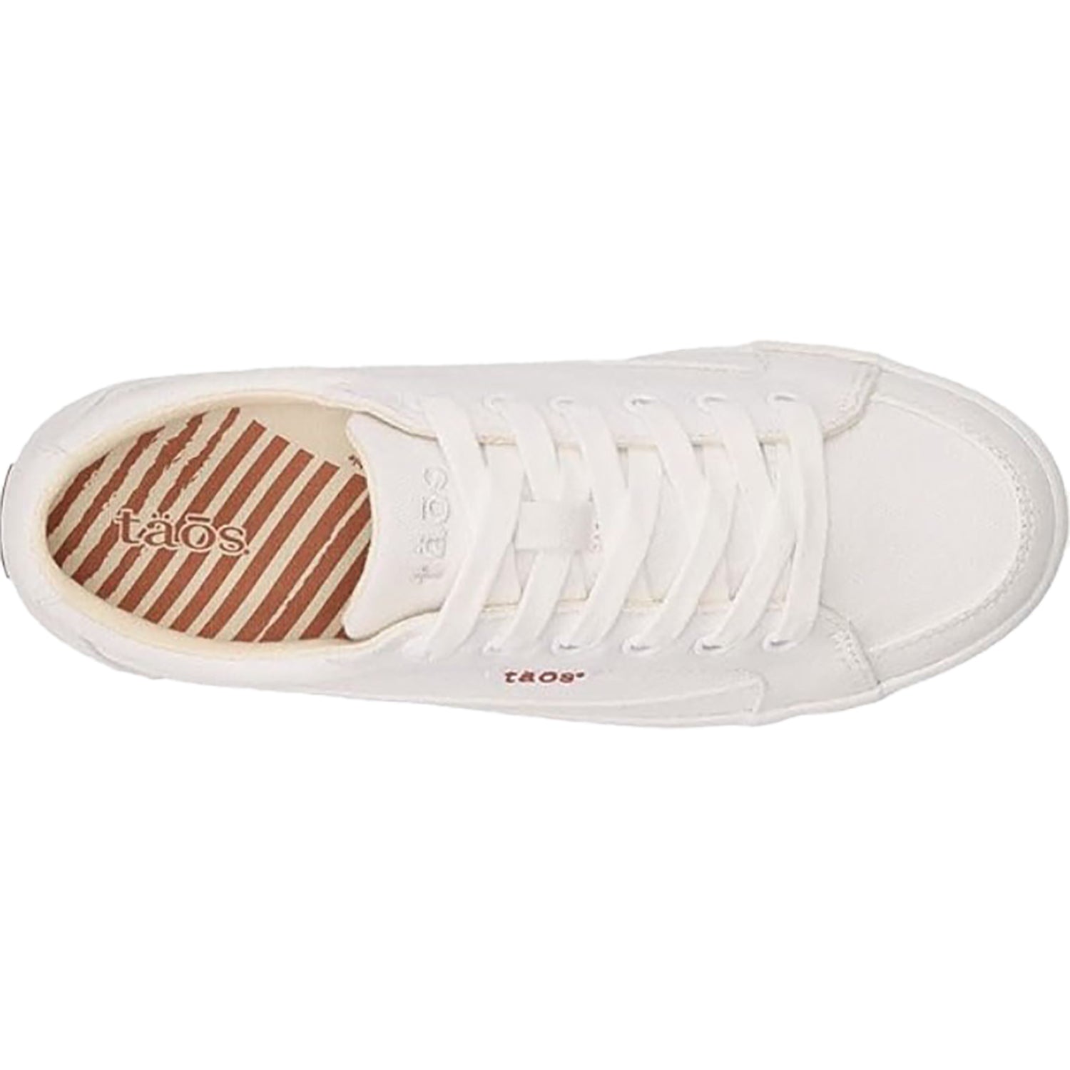 Womens Taos Women's Taos Moc Star 2 White Canvas White Canvas