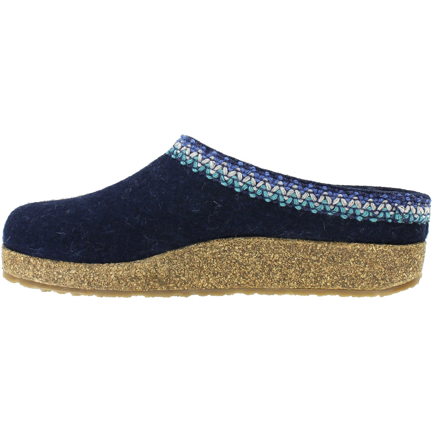 Unisex Haflinger Unisex Haflinger Zig Zag Captains Blue Wool Captains Blue Wool