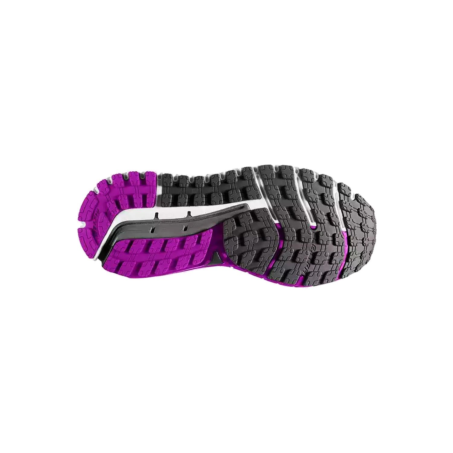 Womens Brooks Women's Brooks Ariel 16 Anthracite/Purple Cactus Flower Mesh Anthracite/Purple Cactus Flower Mesh