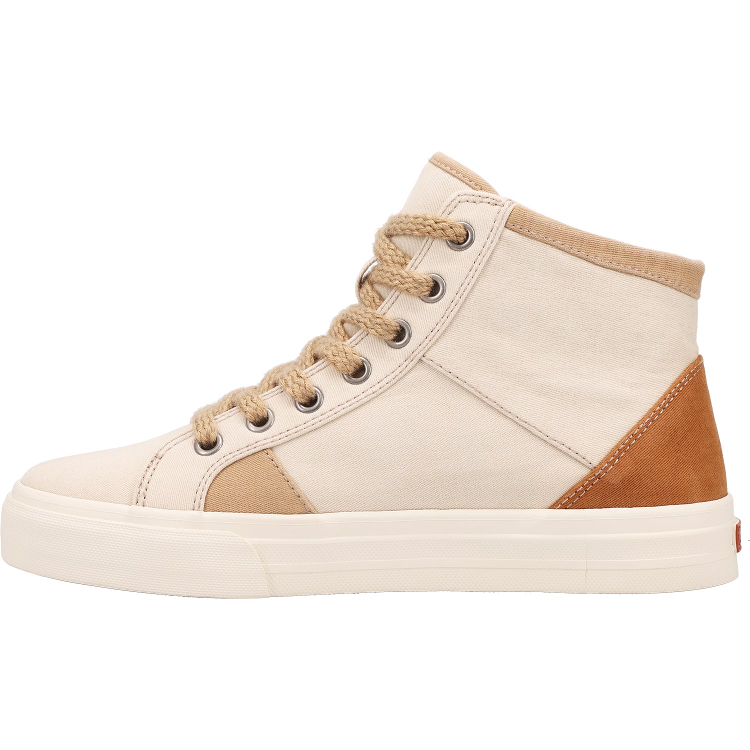 Womens Taos Women's Taos Top Soul Natural/Whiskey Distressed Canvas Natural/Whiskey Distressed Canvas