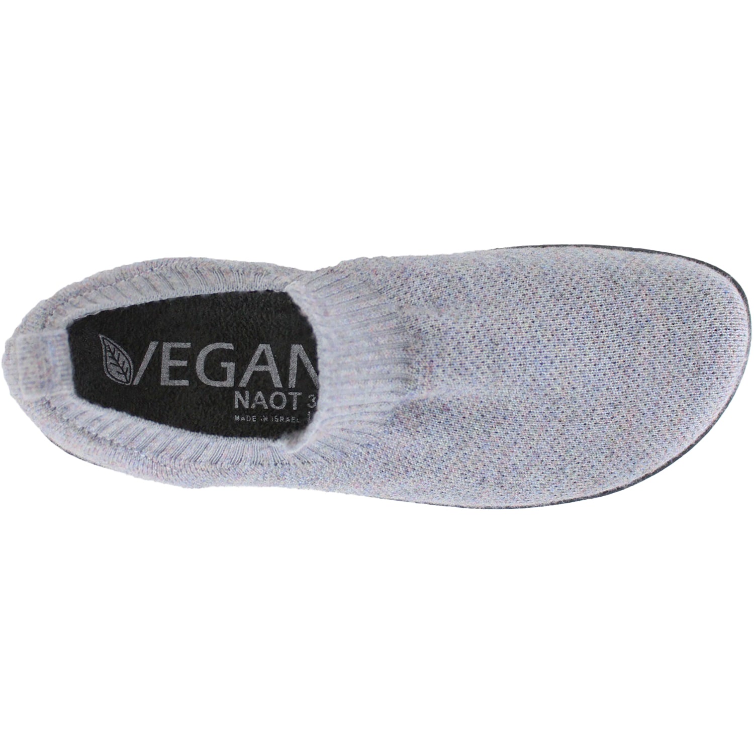 Womens Naot Women's Naot Nuku Grey/Black Knit Black/Grey