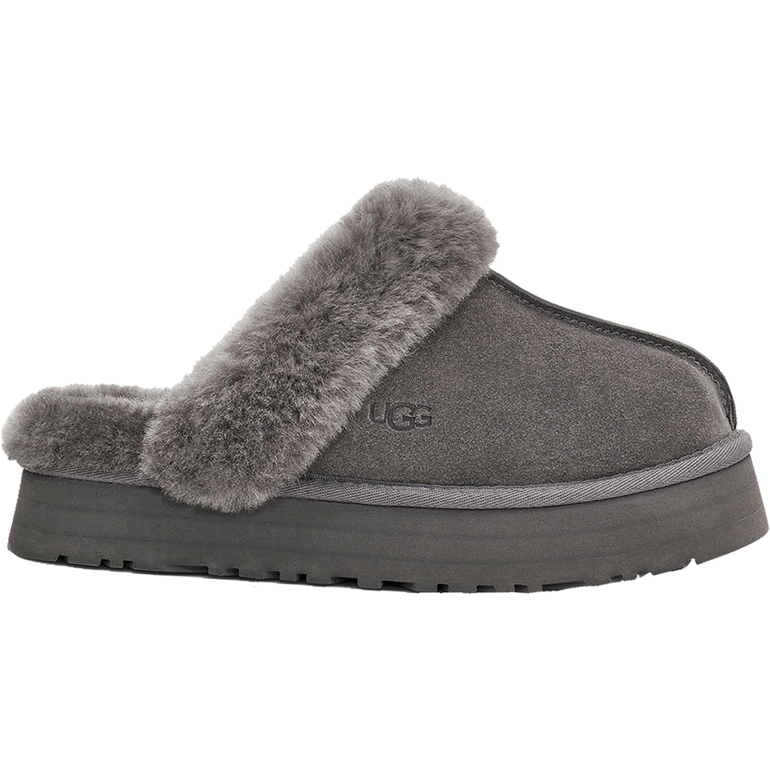 Womens Ugg Women's UGG Disquette Charcoal Sheepskin Charcoal Sheepskin