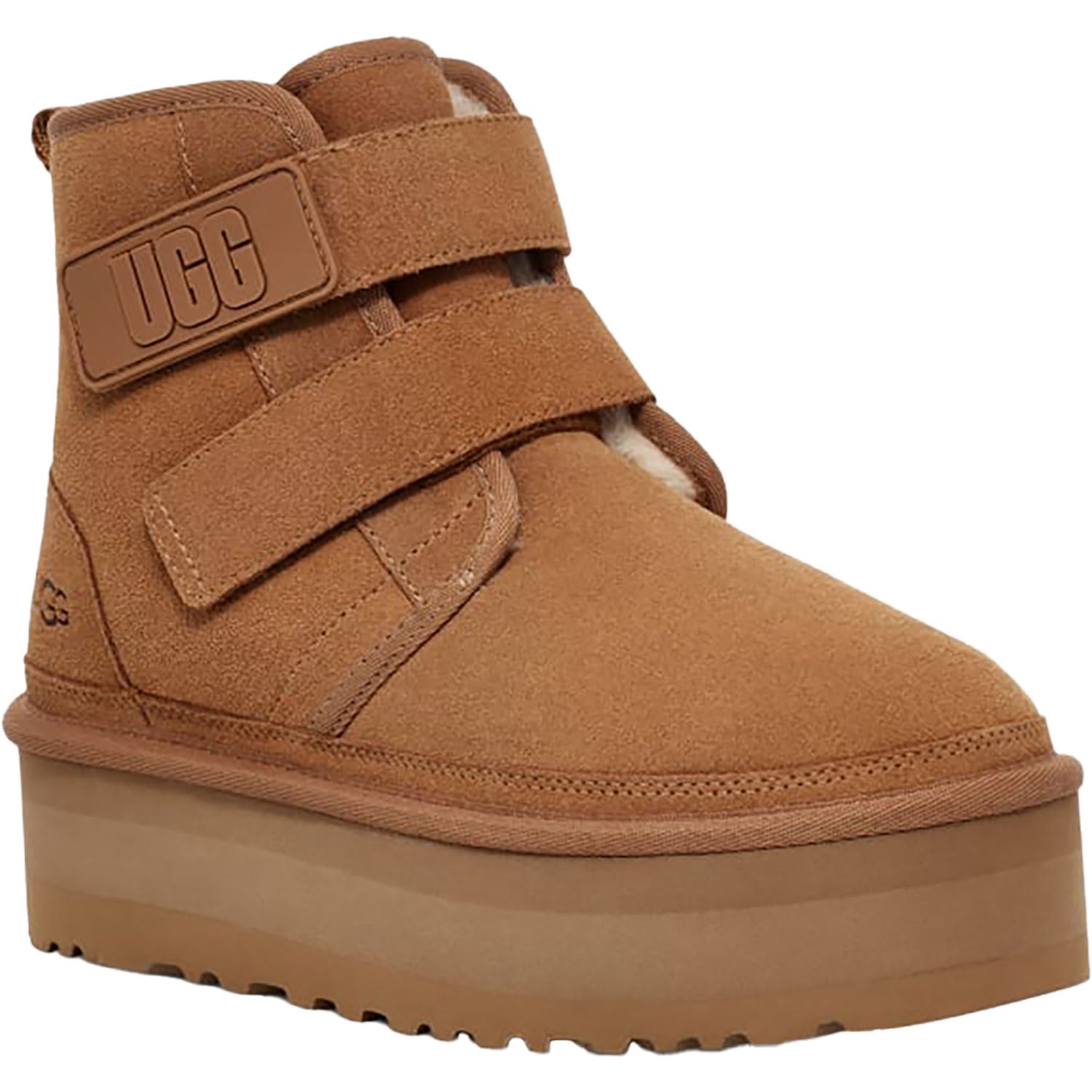 Womens Ugg Women's UGG Neumel Platform Chestnut Suede Chestnut Suede