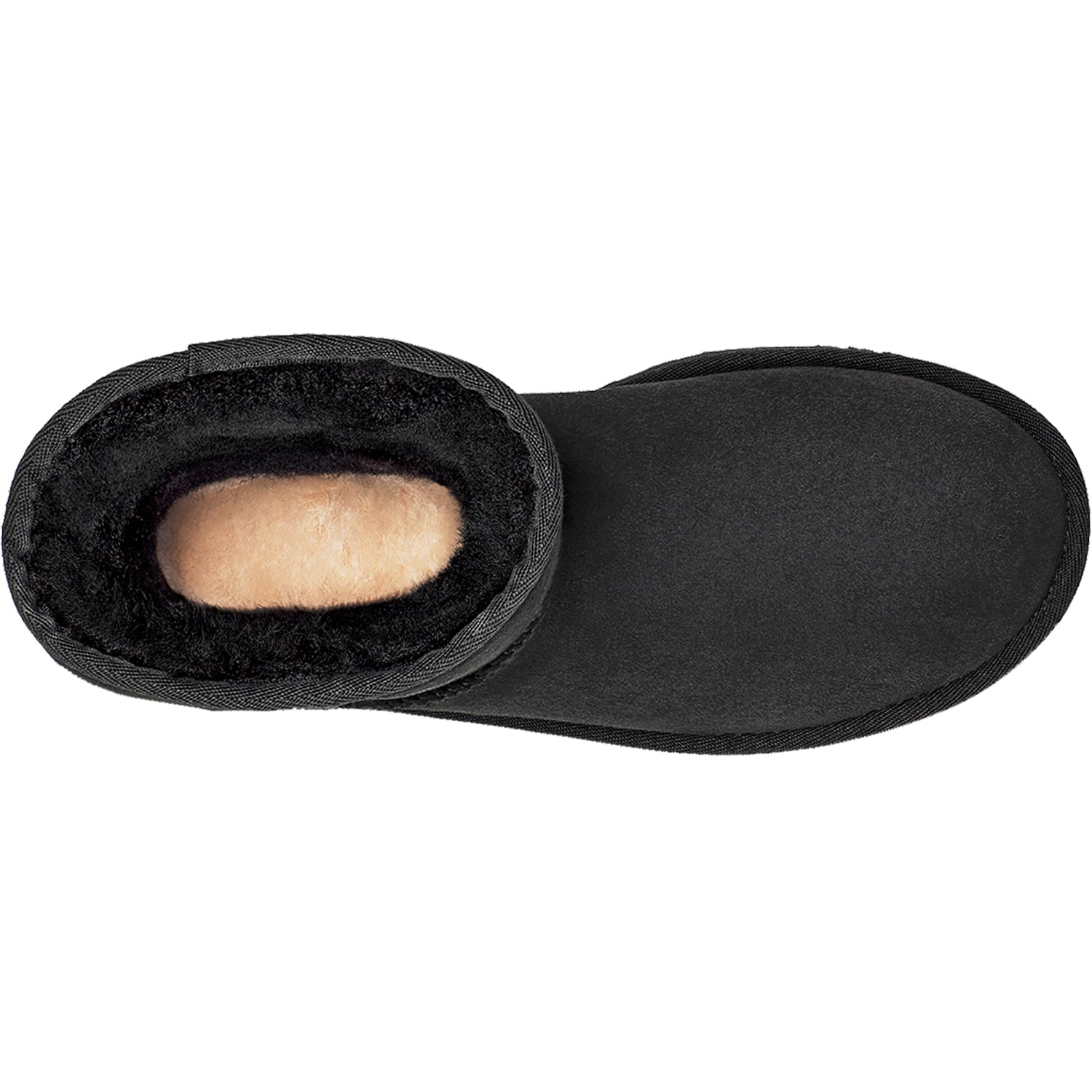 Womens Ugg Women's UGG Classic Short II Black Sheepskin Black Sheepskin