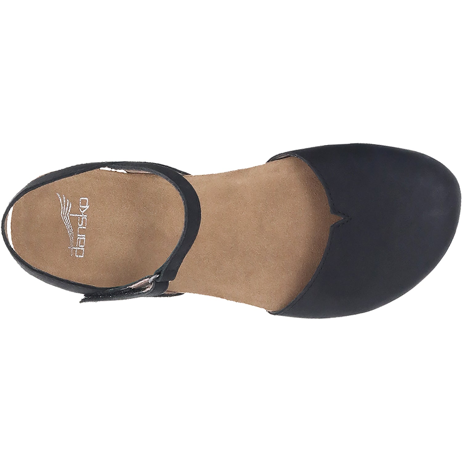 Womens Dansko Women's Dansko Rowan Black Nubuck Black Nubuck