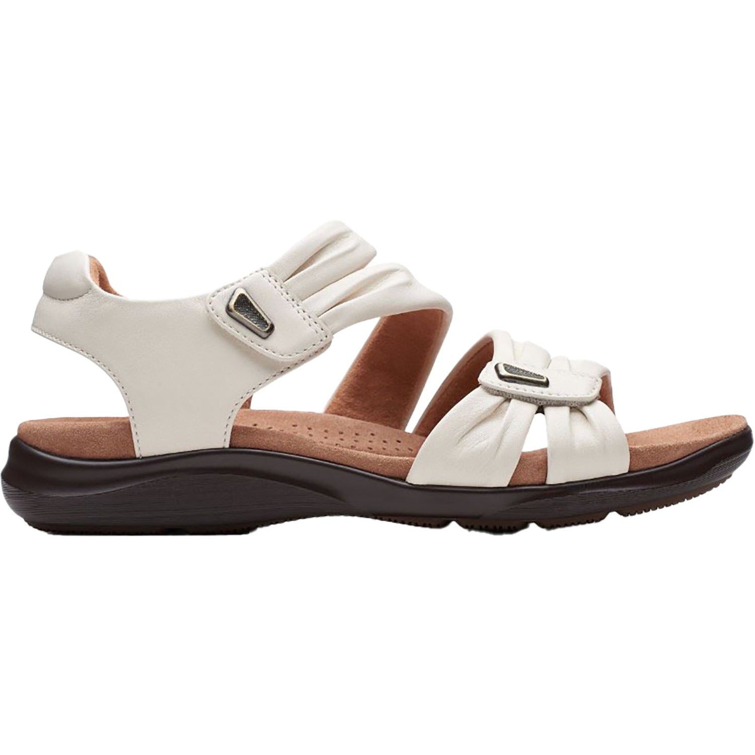 Womens Clarks Women's Clarks Kitly Ave White Leather White Leather
