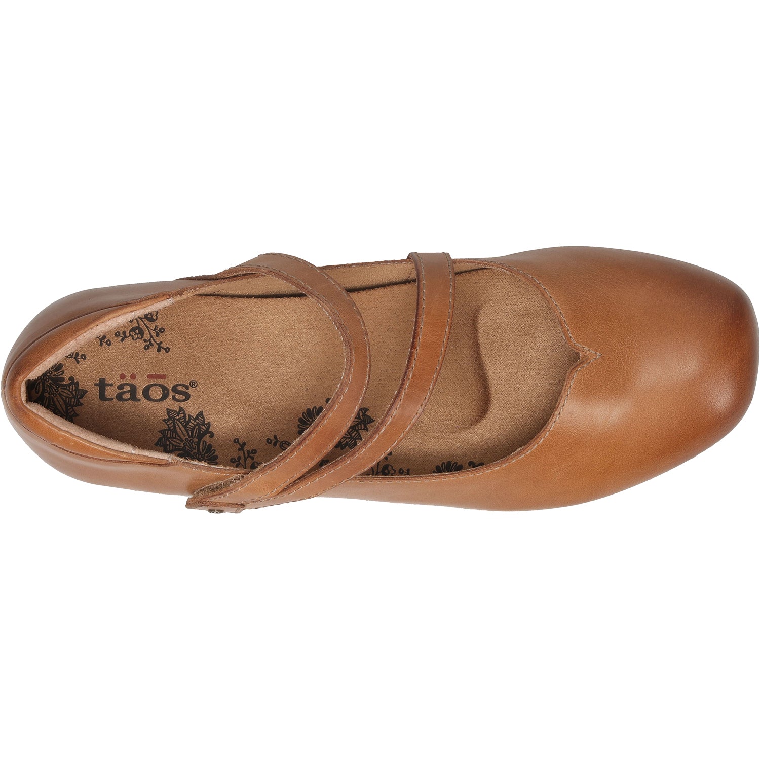 Womens Taos Women's Taos Banter Caramel Leather Caramel Leather