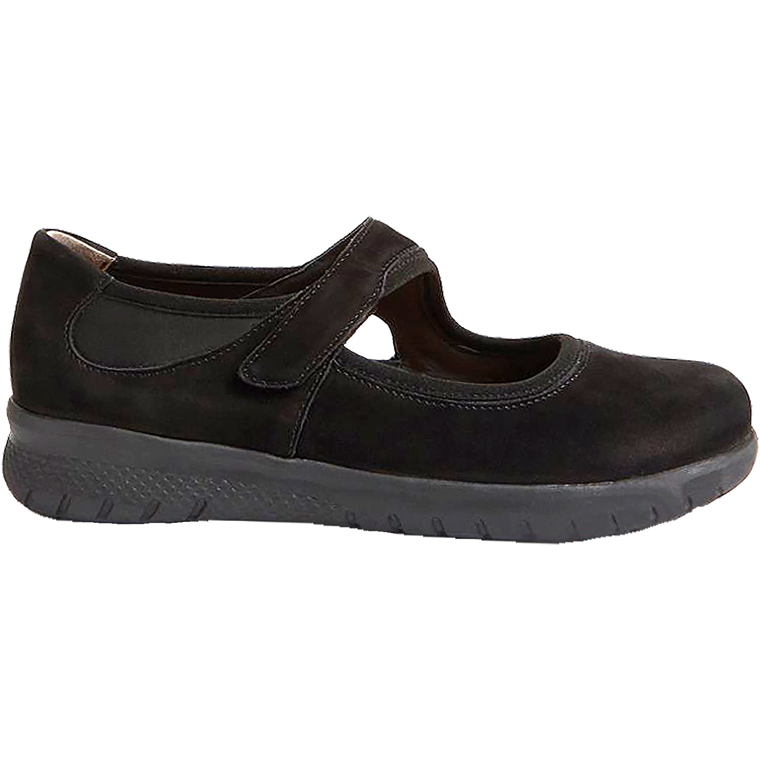 Womens Ziera Women's Ziera Silvani Black Nubuck Black Nubuck