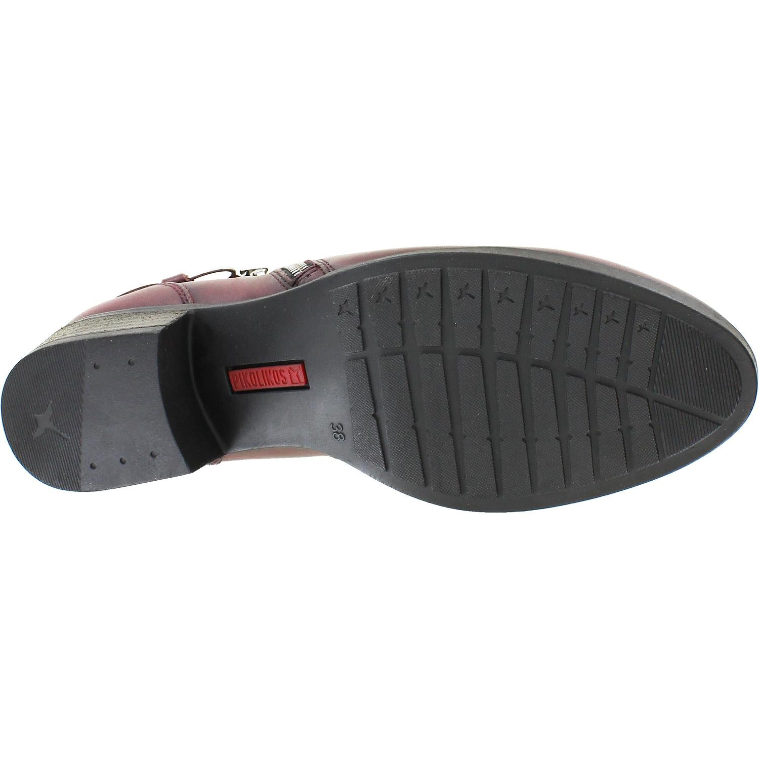 Womens Pikolinos Women's Pikolinos Daroca W1U-8590 Garnet Leather Garnet Leather