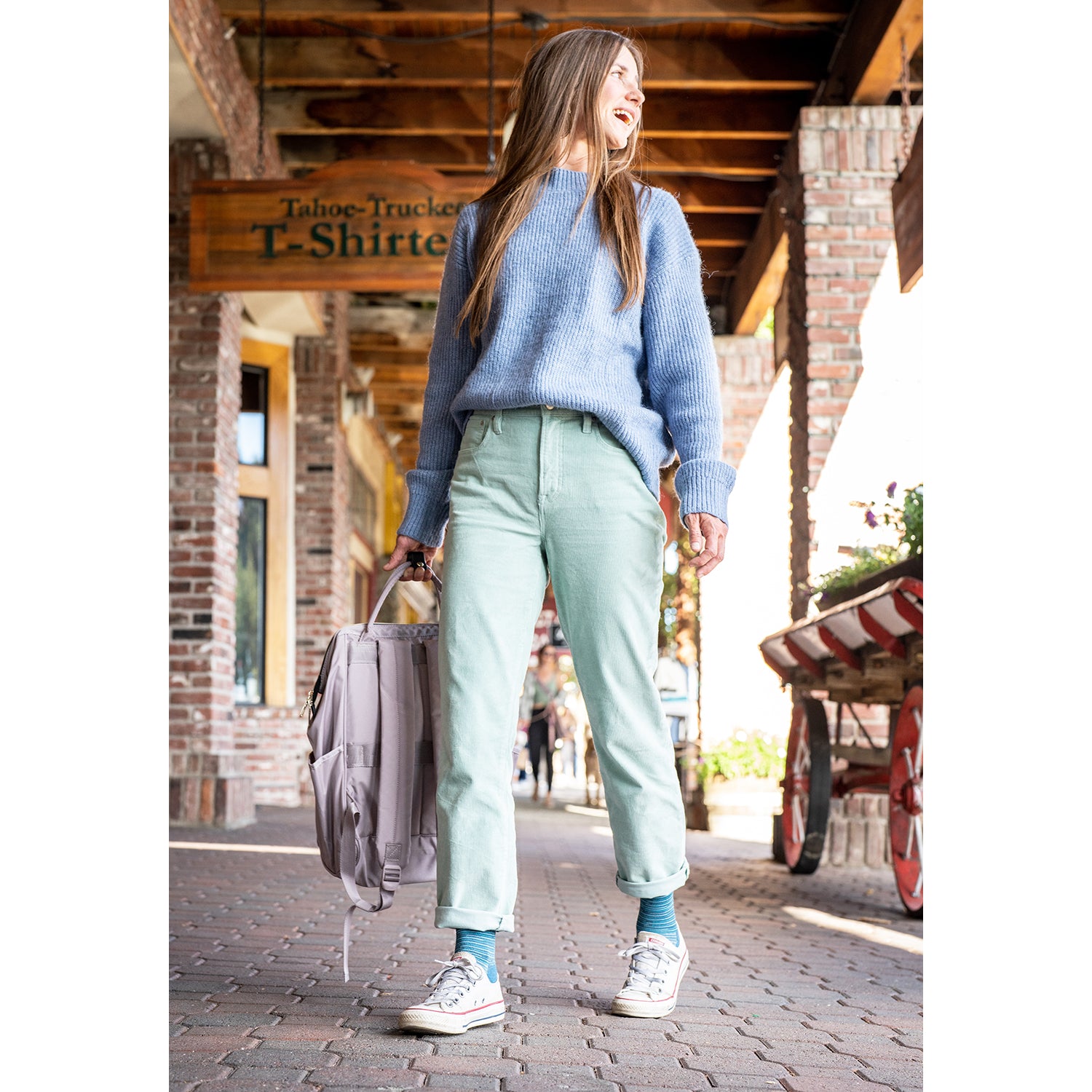 Womens Sockwell Women's Sockwell Good Vibes Knee High Socks 15-20 mmHg Charcoal Charcoal