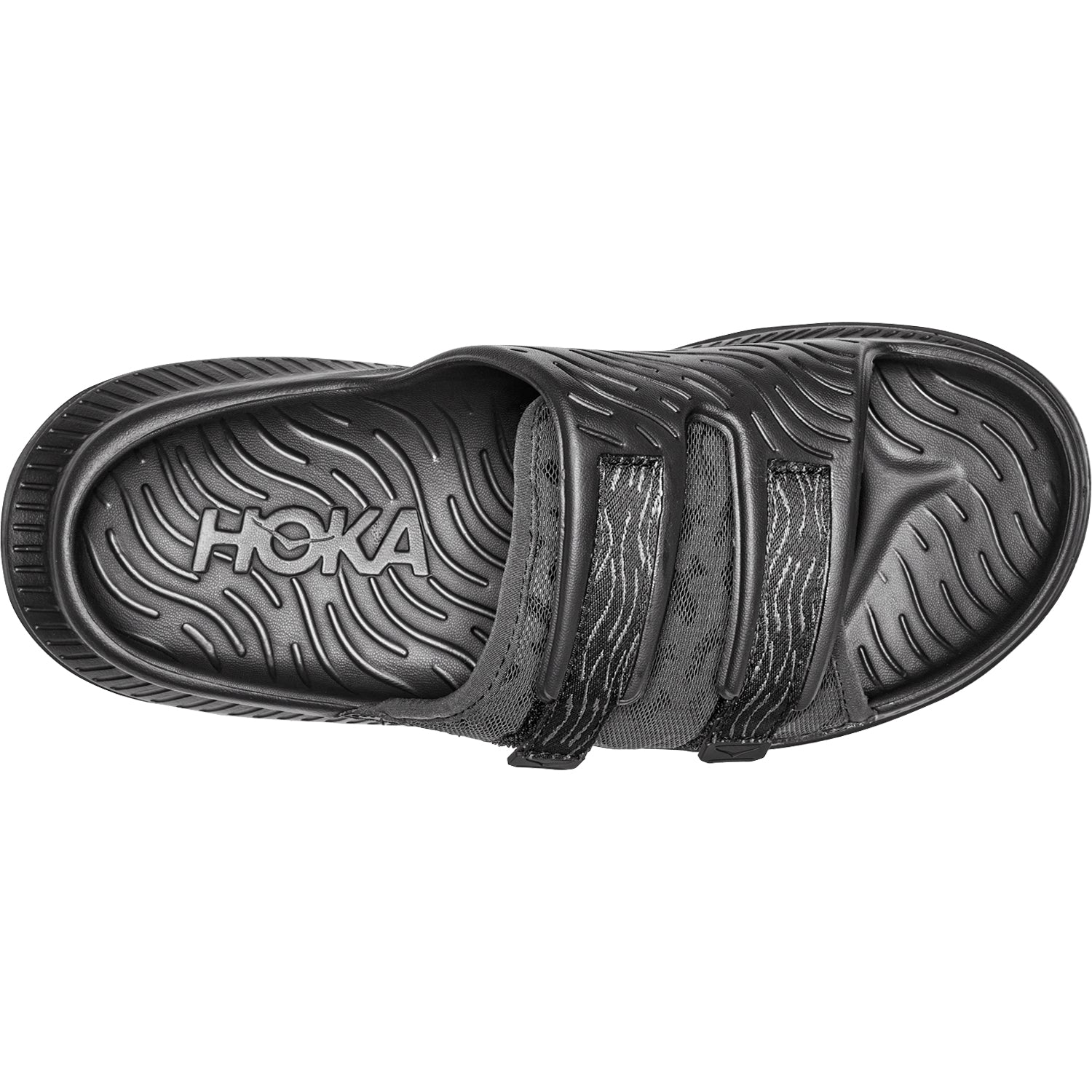 Unisex Hoka one one Unisex Hoka Ora Luxe Black/Black Ariaprene Black/Black Ariaprene