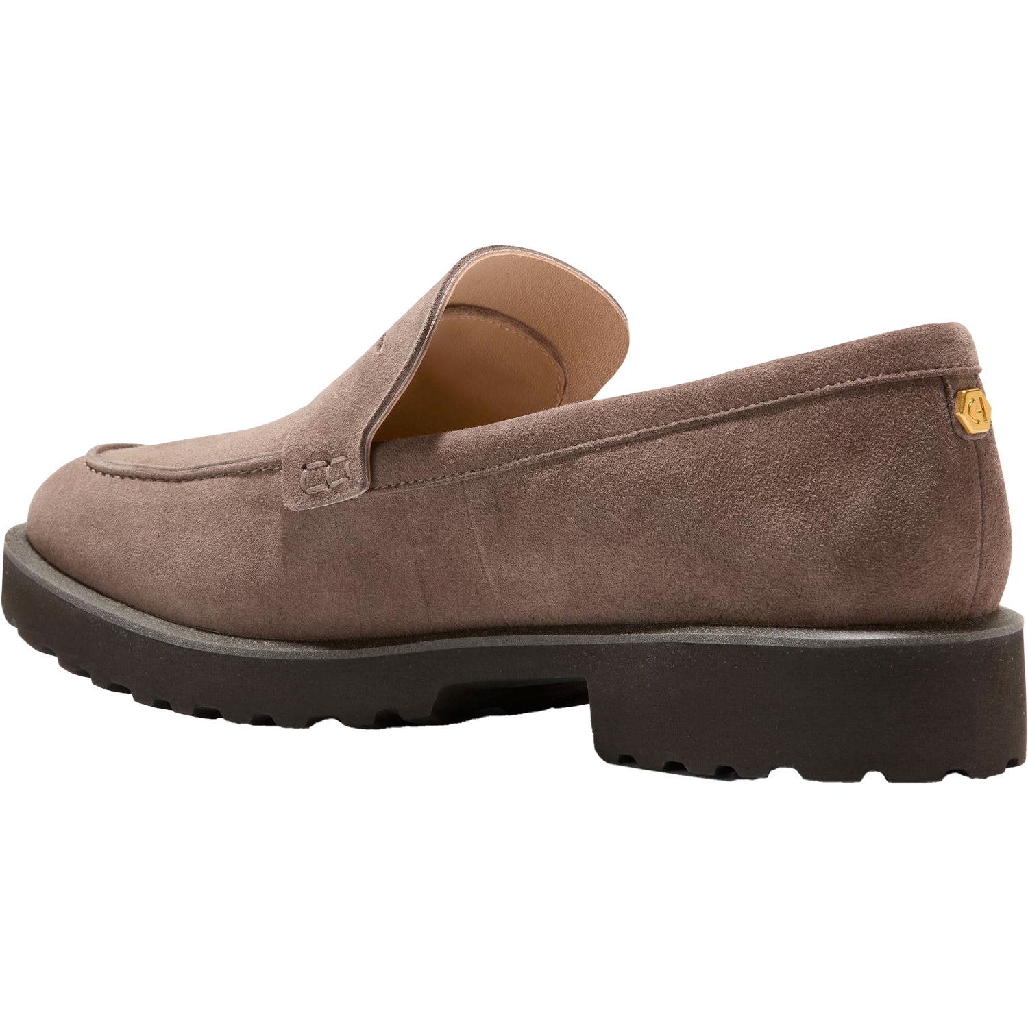 Womens Cole haan Women's Cole Haan Geneva Loafer CH Lava Suede Lava Suede