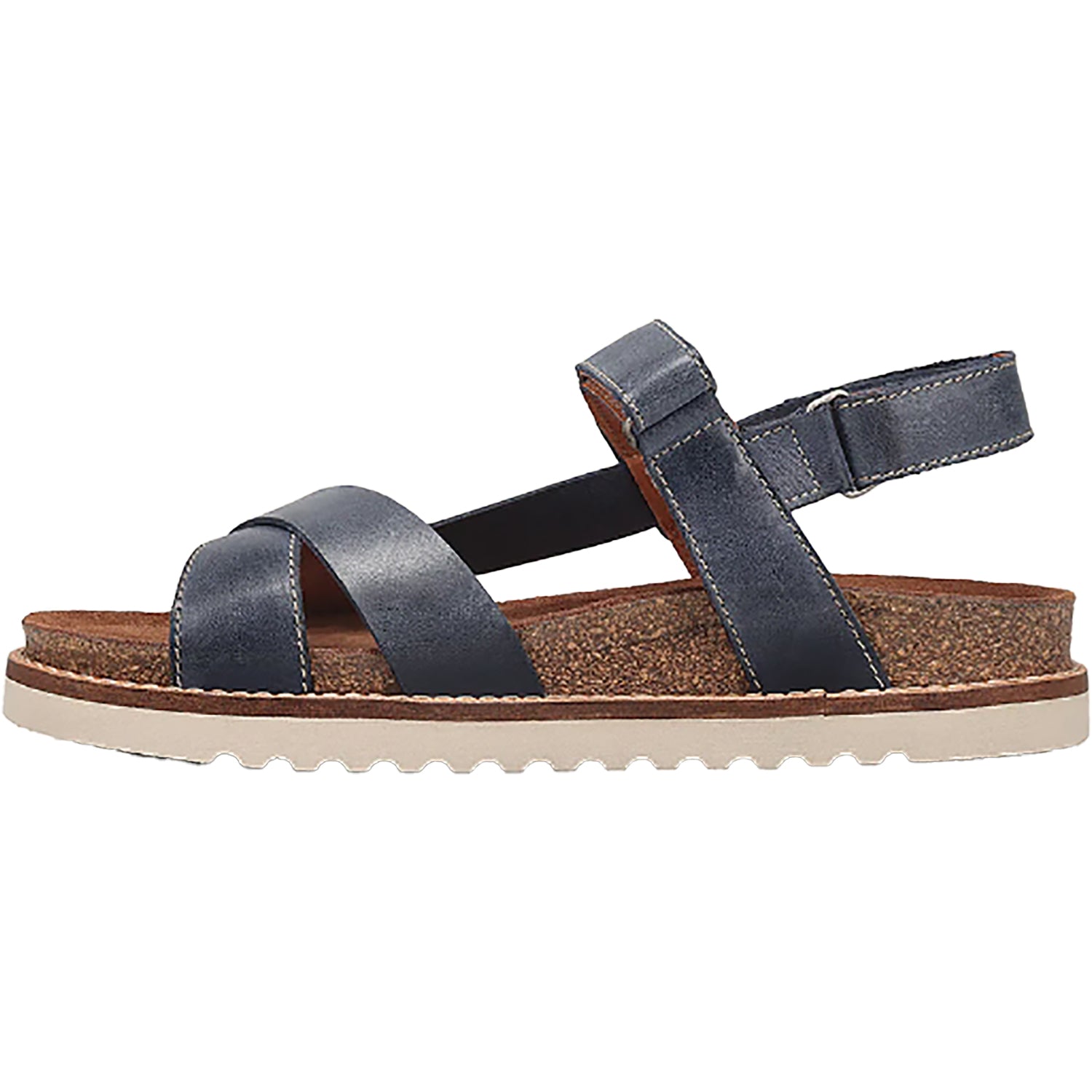 Womens Taos Women's Taos Sideways Dark Blue Leather Dark Blue Leather
