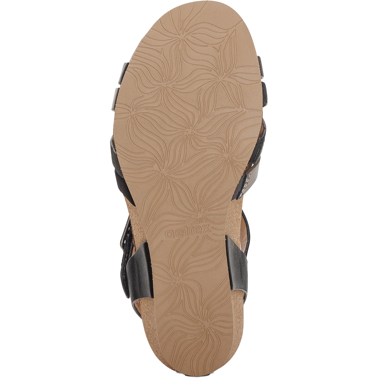 Womens Aetrex Women's Aetrex Noelle Black Multi Leather Black Multi Leather