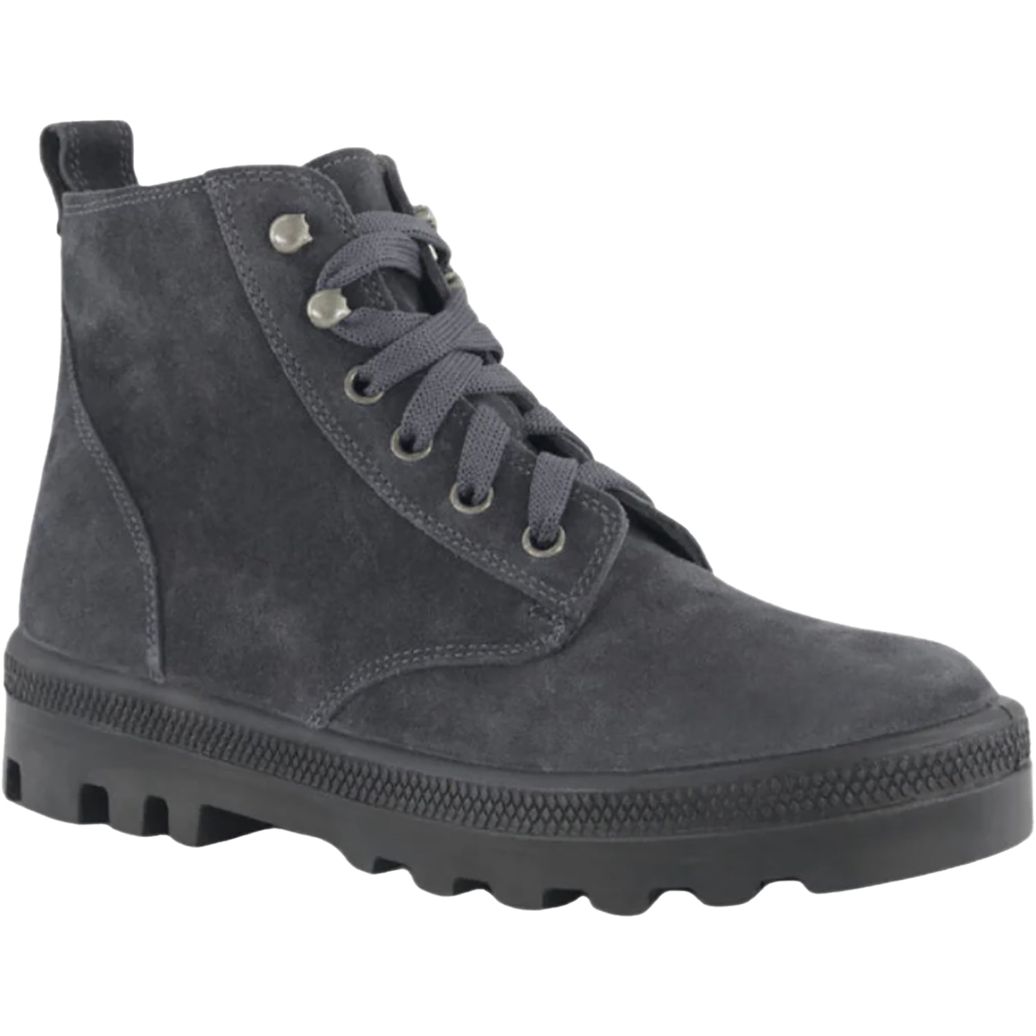 Womens Naot Women's Naot Canoe Charcoal Suede Charcoal Suede