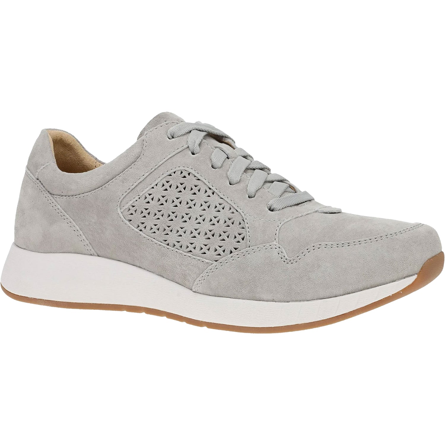 Womens Dansko Women's Dansko Catie Grey Suede Grey Suede