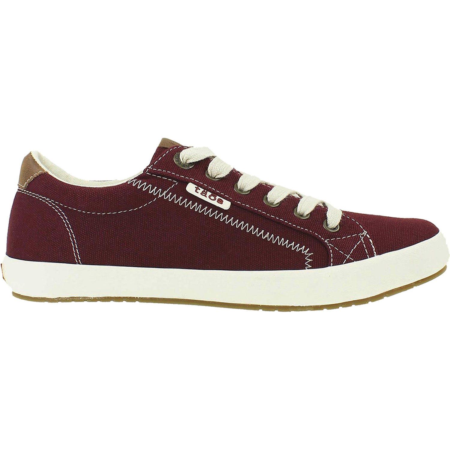 Womens Taos Women's Taos Star Burst Burgundy Canvas Burgundy Canvas