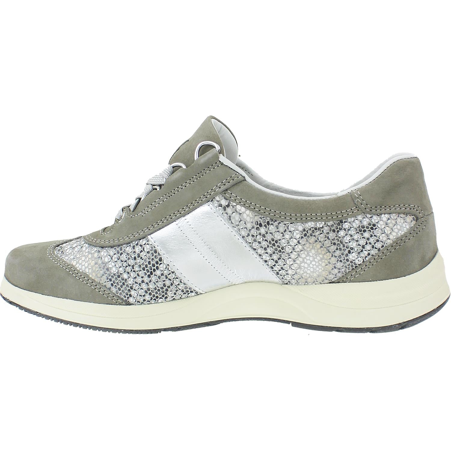 Womens Mephisto Women's Mephisto Laser Light Grey/Sand Boa/Nickel Nubuck Light Grey/Sand Boa/Nickel Nubuck