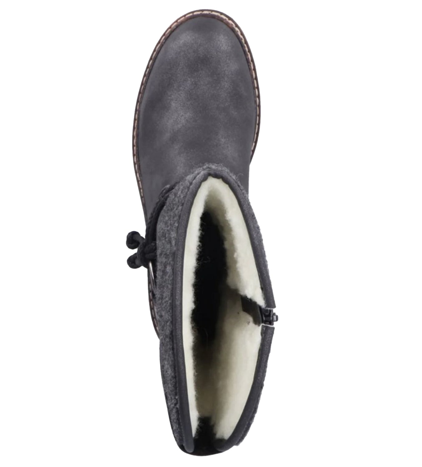 Womens Rieker Women's Rieker 94774-45 Dominika 74 Graphite/Anthrazit Synthetic Graphite/Anthrazit Synthetic
