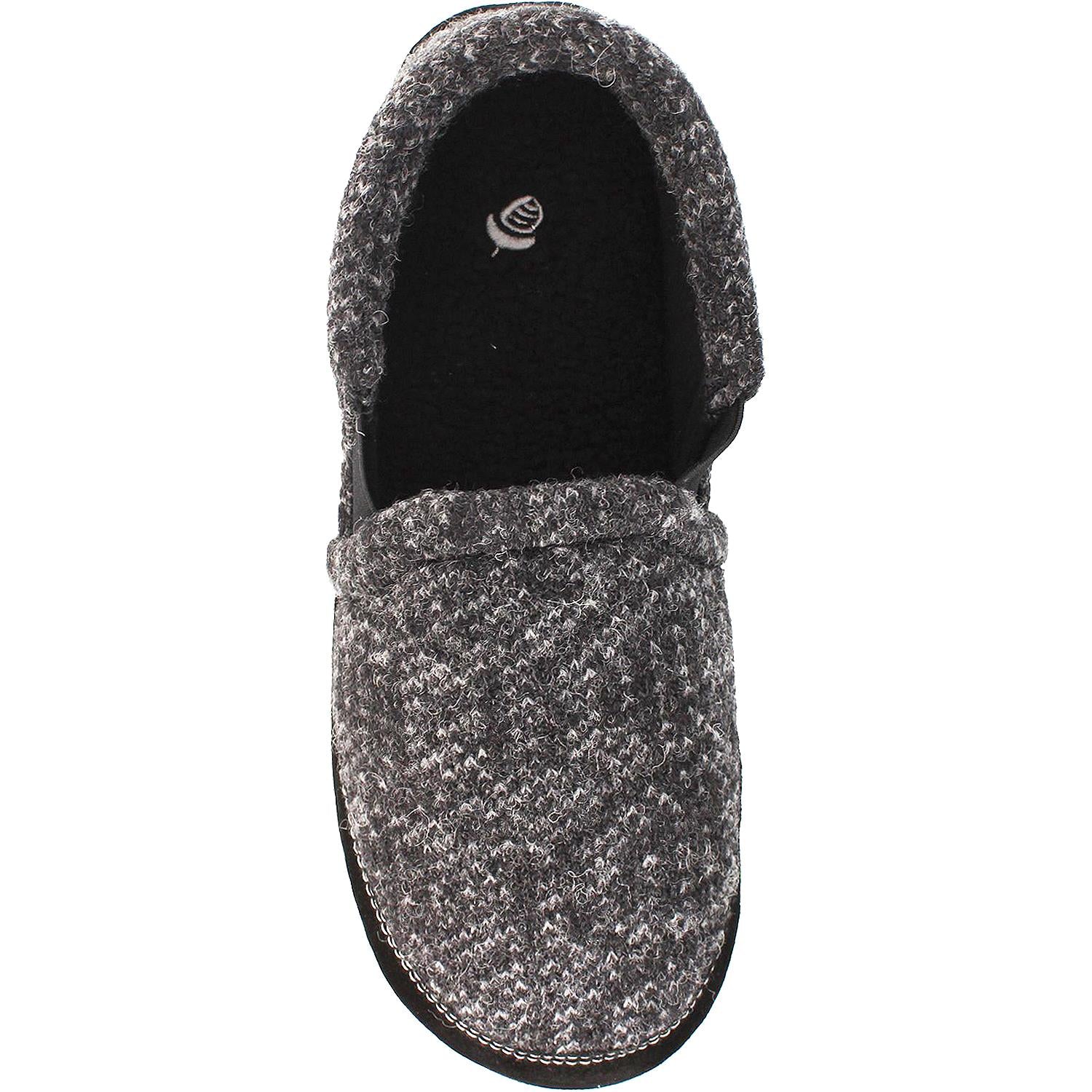 Mens Acorn Men's Acorn Fave Gore Charcoal Tweed Wool Charcoal Tweed Wool