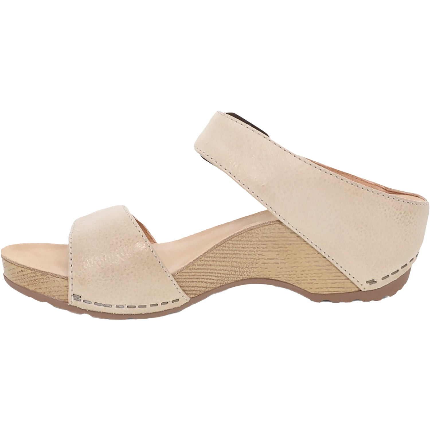 Womens Dansko Women's Dansko Tanya Linen Milled Burnished Leather Linen Milled Burnished Leather