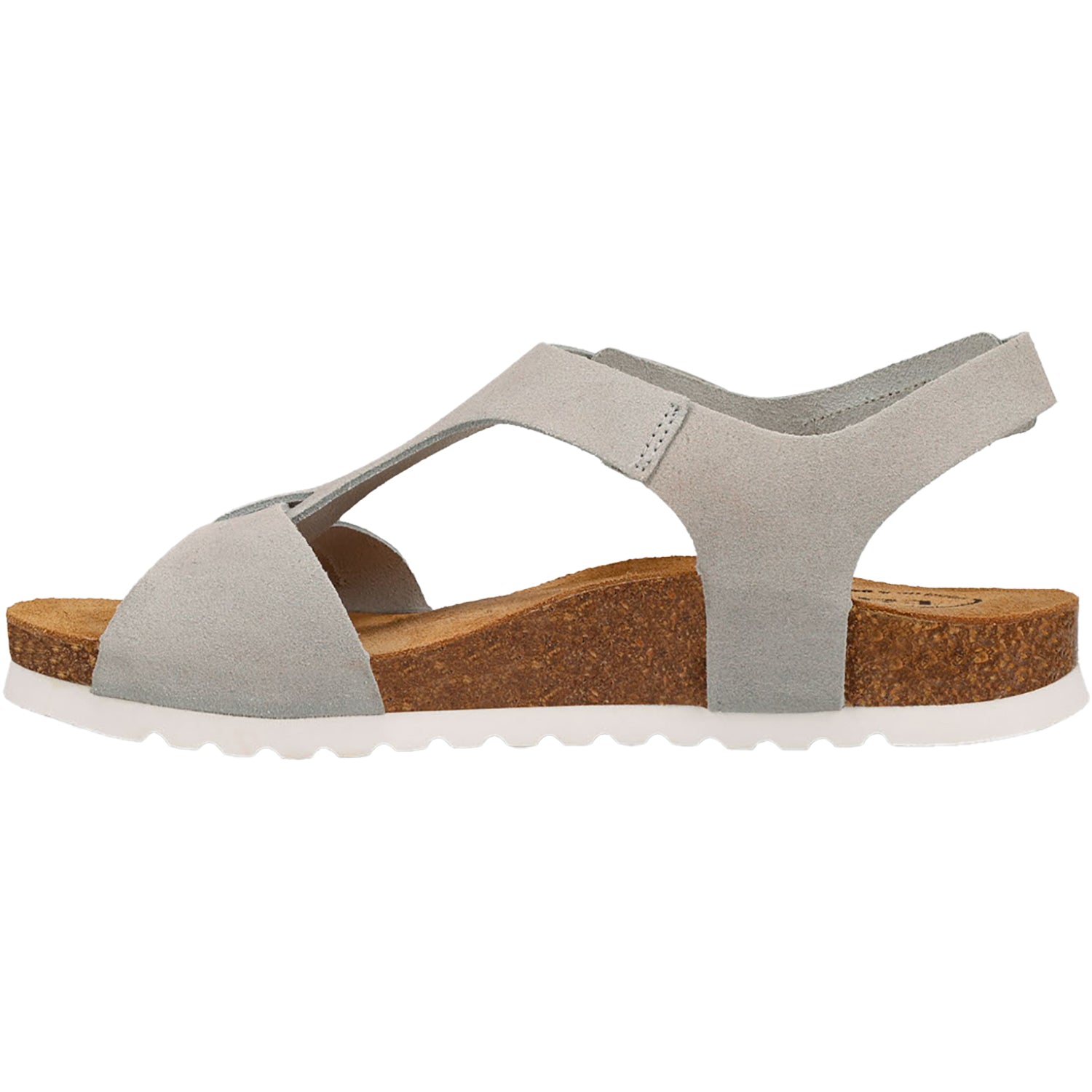 Womens Taos Women's Taos MVP Light Grey/White Buckle Suede Light Grey/White Buckle