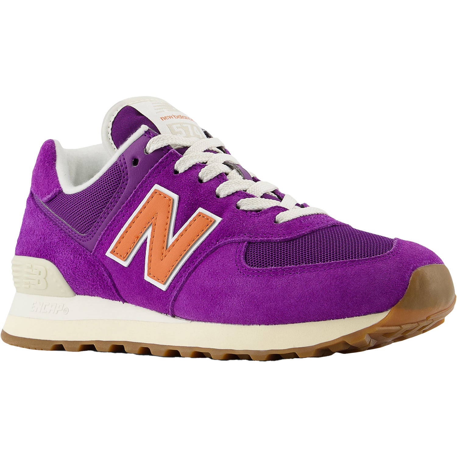 Womens New balance Women's New Balance WL574GT2 Concord Grape/Infield Clay/Sea Salt Suede Concord Grape/Infield Clay/Sea Salt Suede