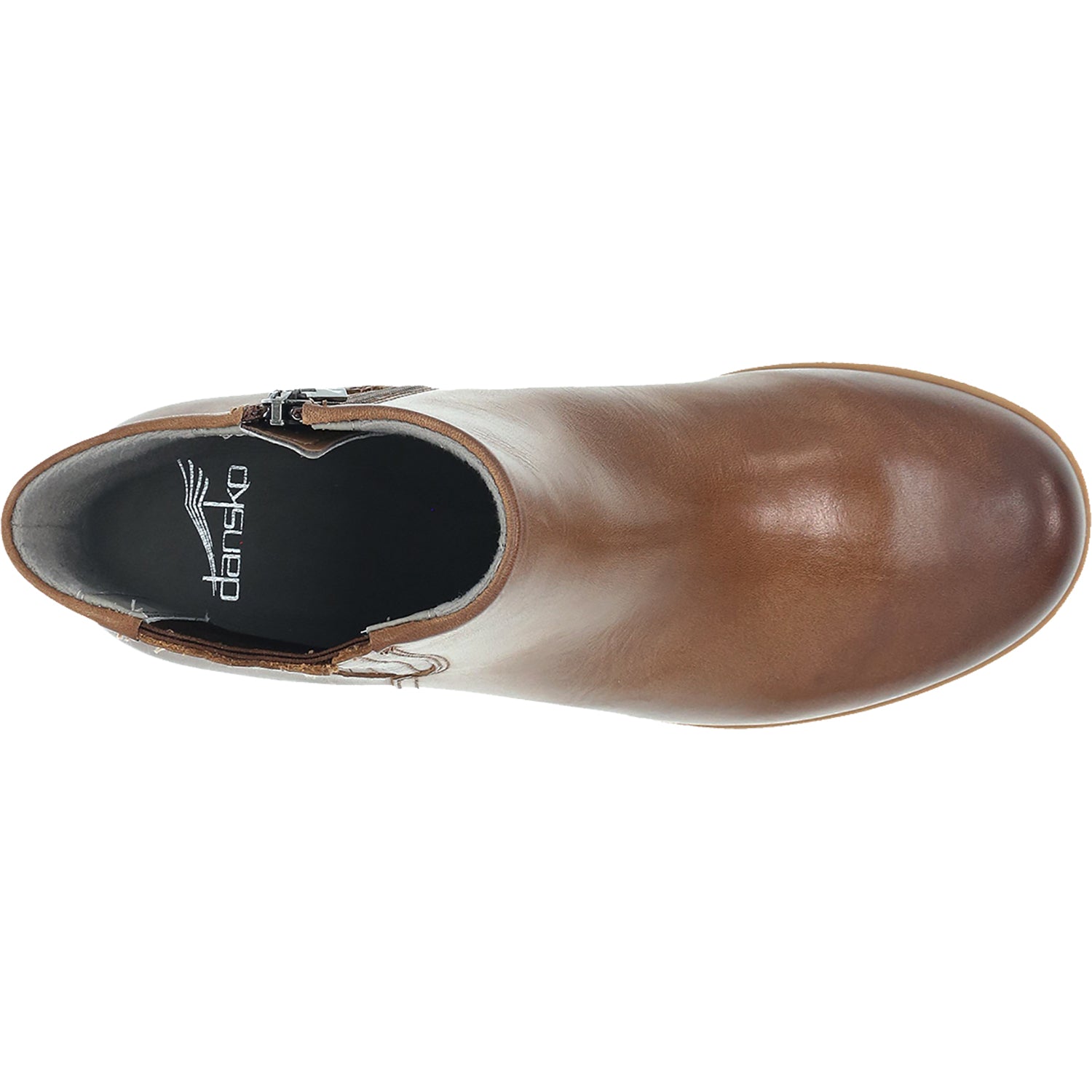 Womens Dansko Women's Dansko Daisie Tan Waterproof Burnished Leather Tan Waterproof Burnished Leather