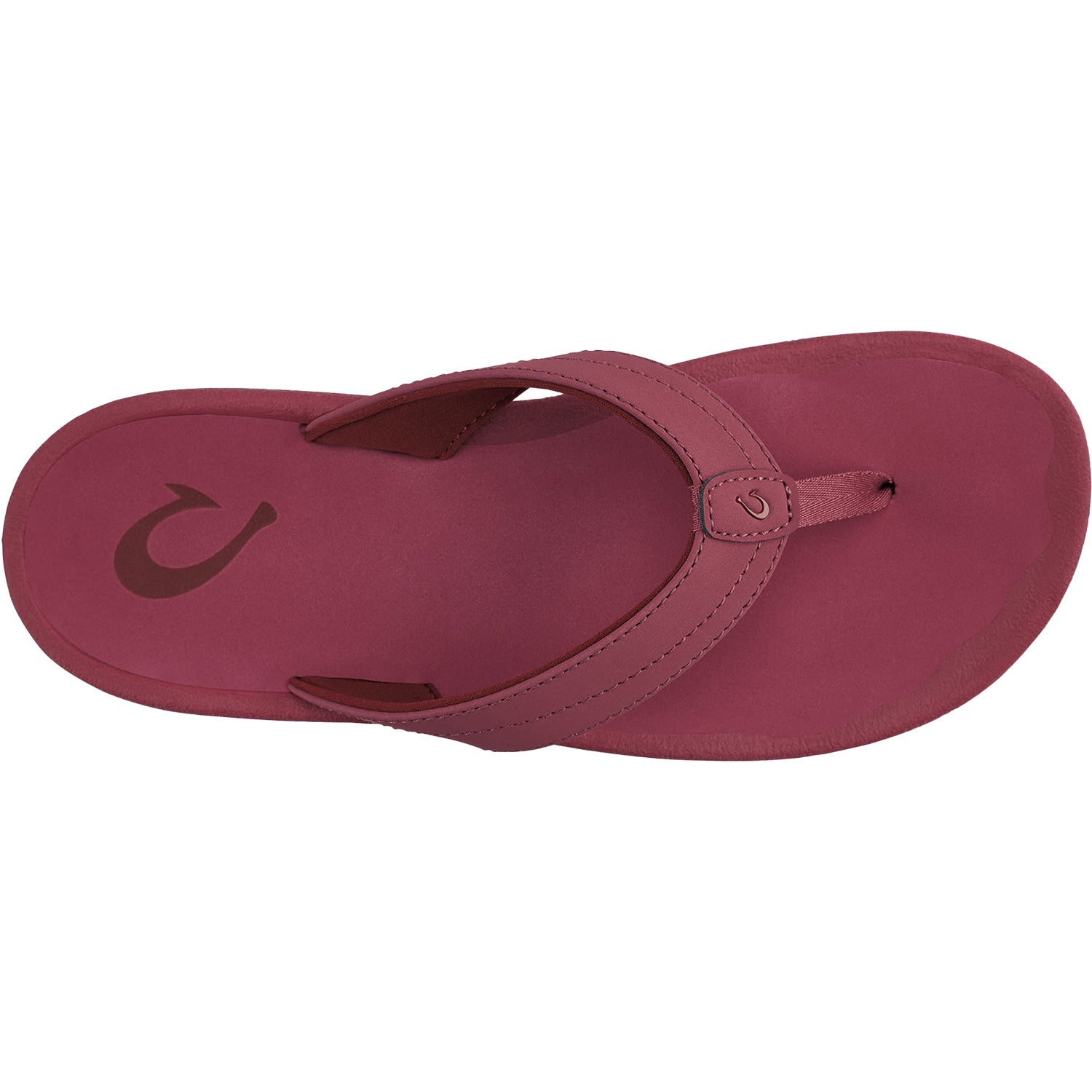 Womens Olukai Women's OluKai Ohana Red Earth/Red Earth Synthetic Red Earth/Red Earth