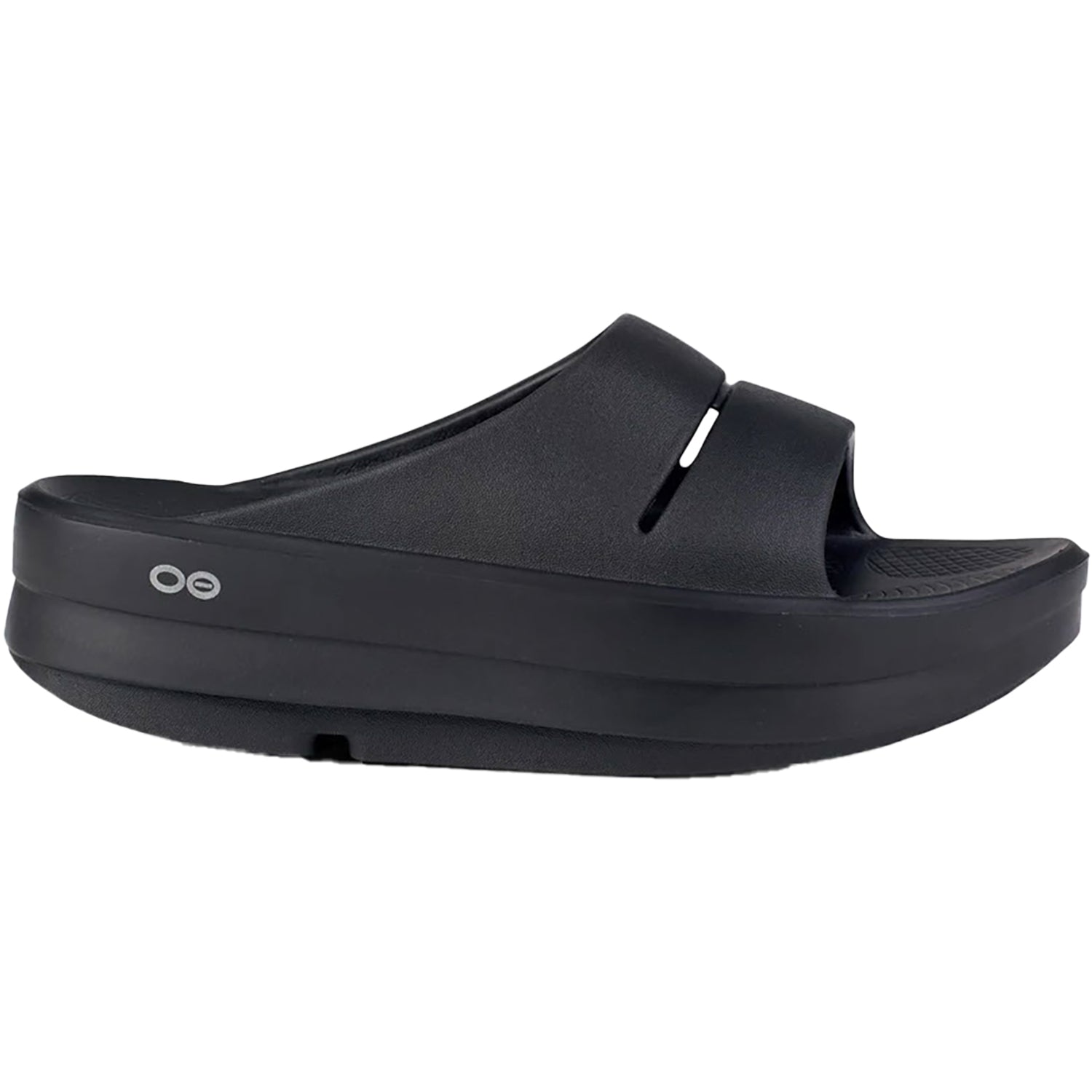 Womens Oofos Women's OOFOs OOMega OOahh Black Synthetic Black