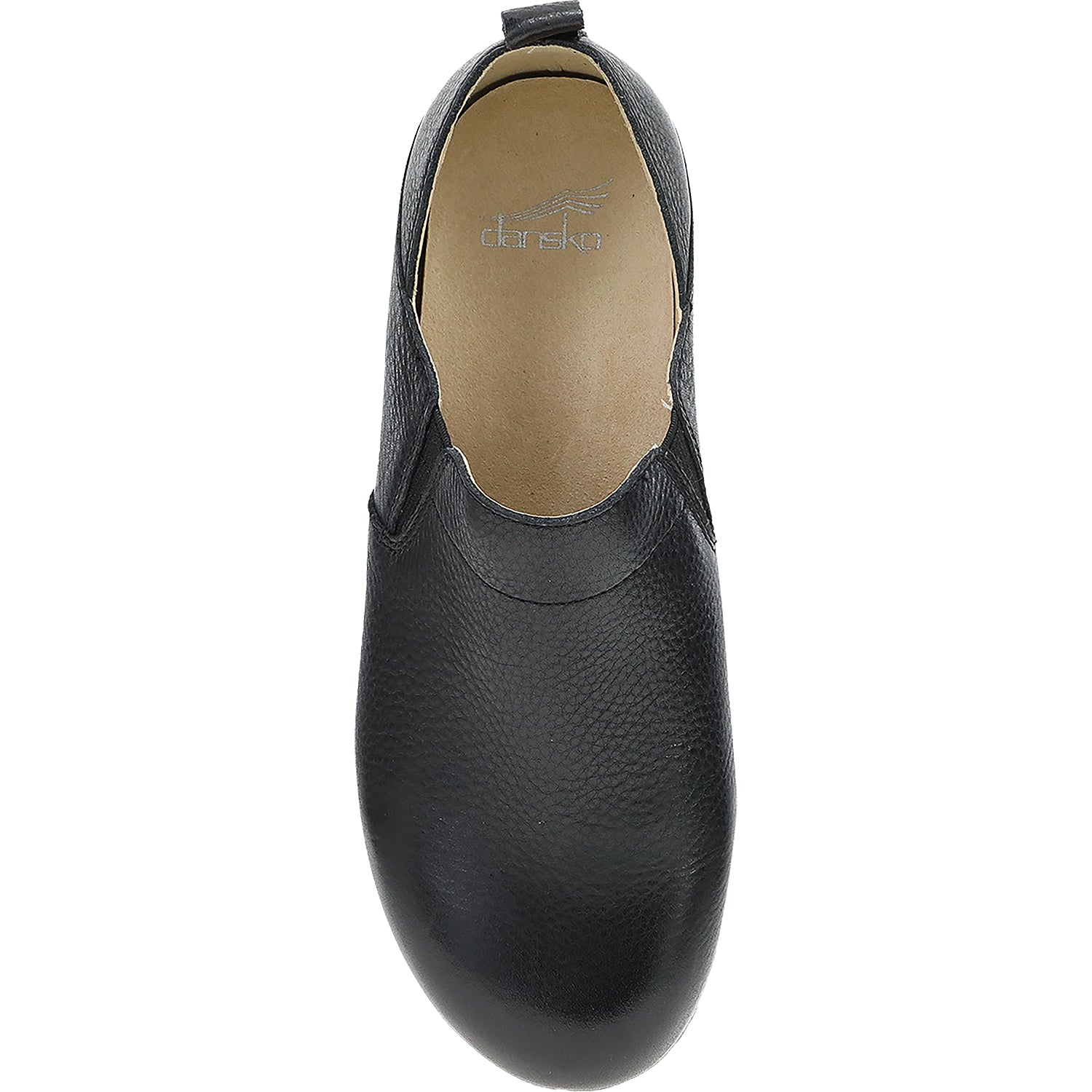 Womens Dansko Women's Dansko Meara Black Waxy Milled Leather Black Waxy Milled Leather