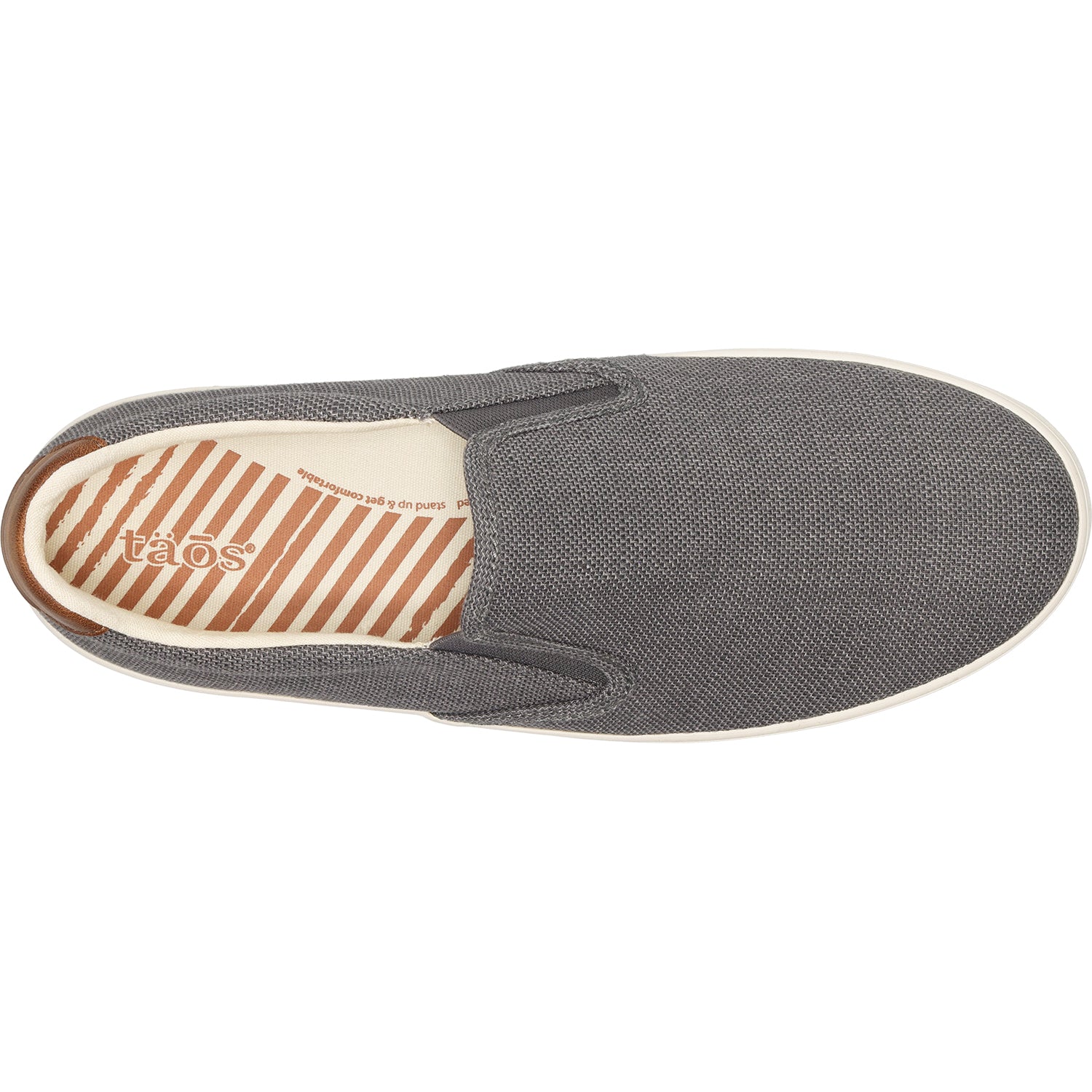 Mens Taos Men's Taos Hutch Grey Canvas Grey Canvas