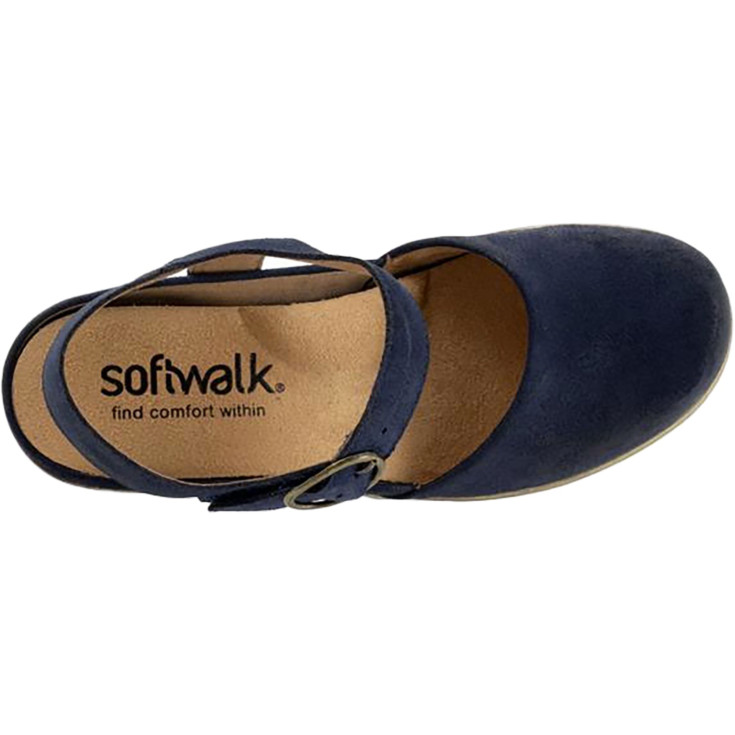 Womens Soft walk Women's Soft Walk Mabelle Navy Suede Navy Suede