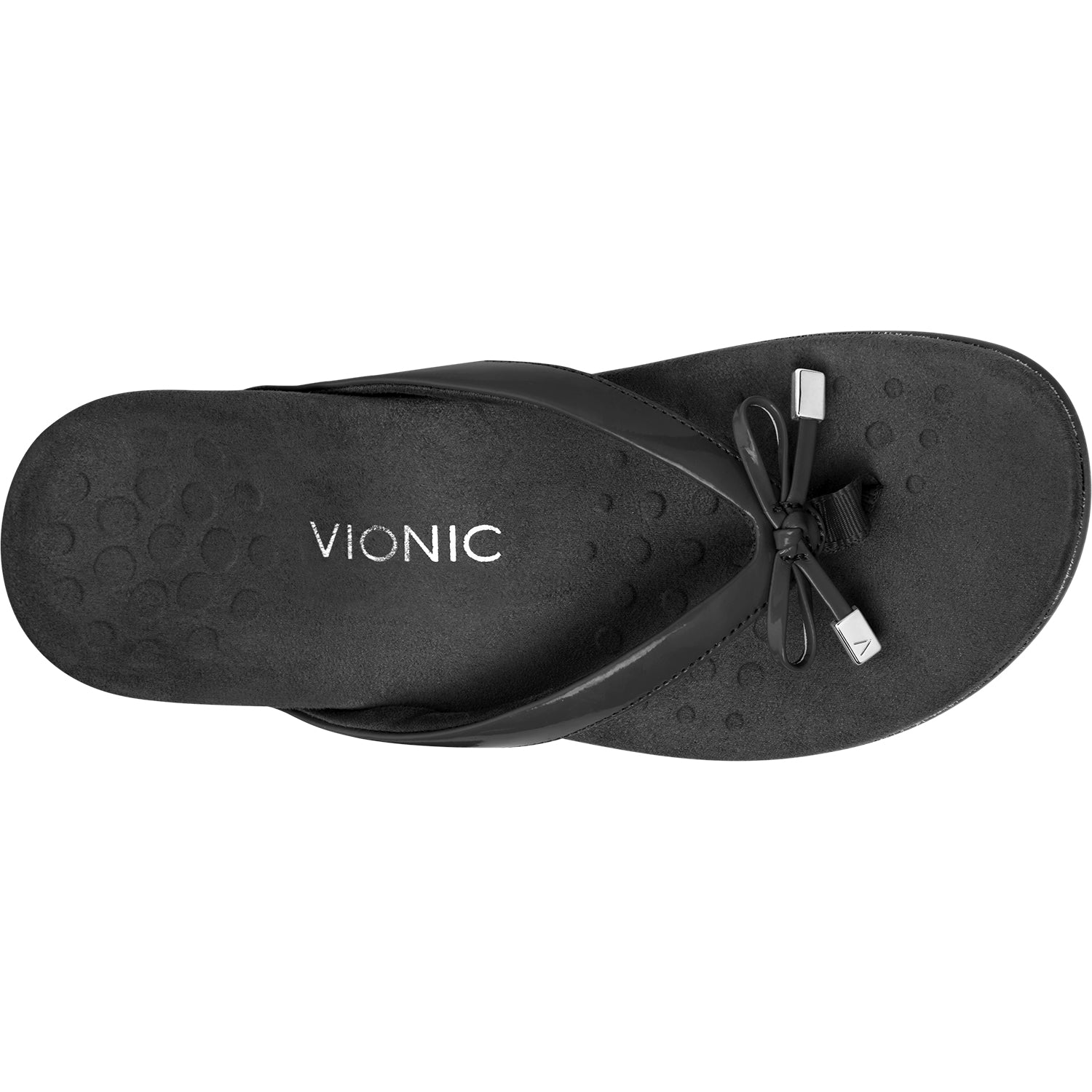Womens Vionic Women's Vionic Bella II Black Patent Leather Black Patent Leather