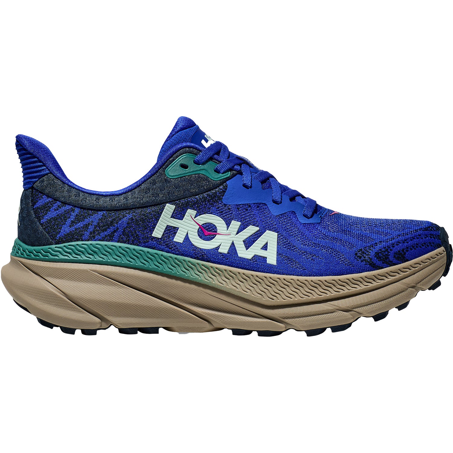 Mens Hoka one one Men's Hoka Challenger ATR 7 Outer Ultramarine/Oceanic Mesh Ultramarine/Oceanic