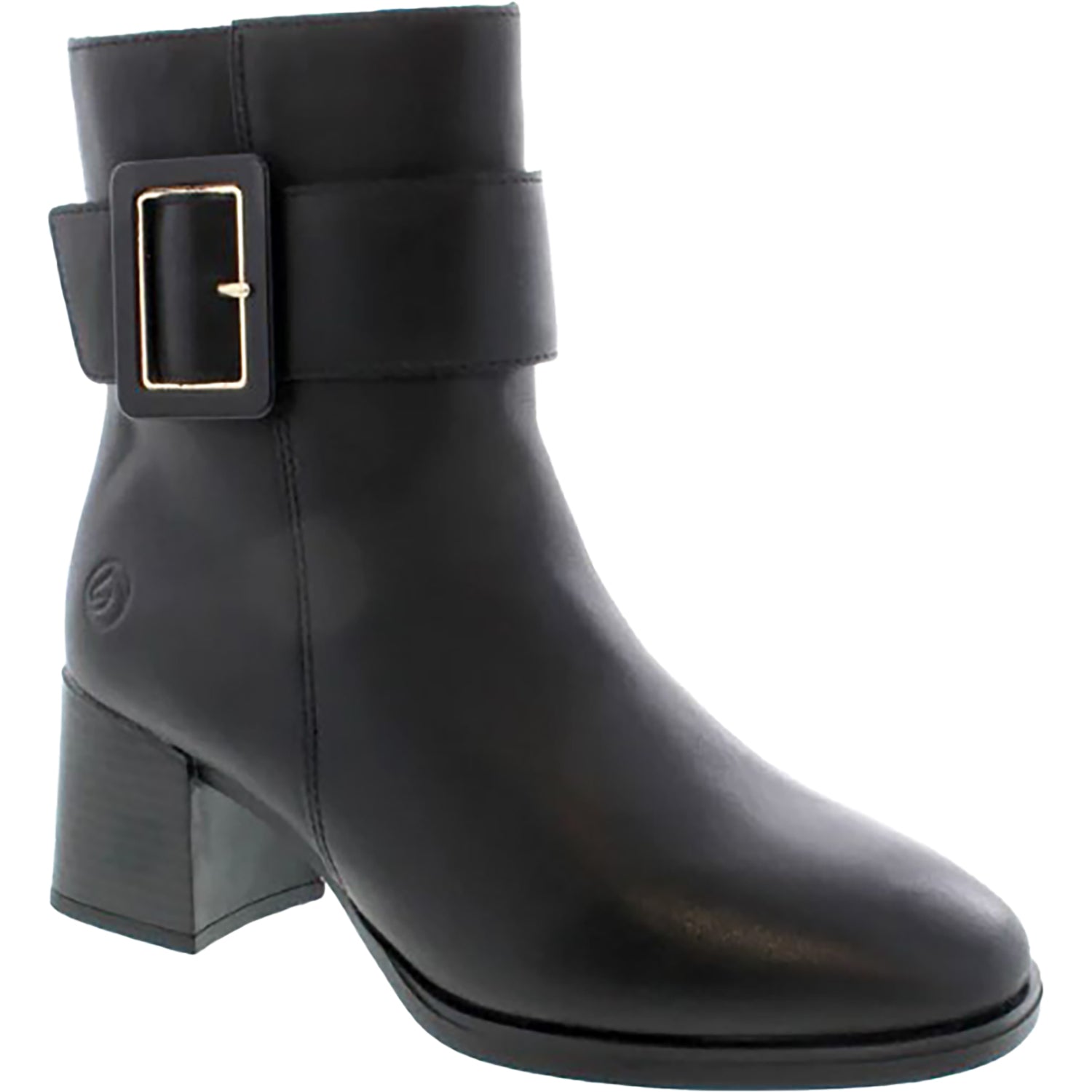 Womens Remonte Women's Remonte D0V80-00 Black Leather Black Leather
