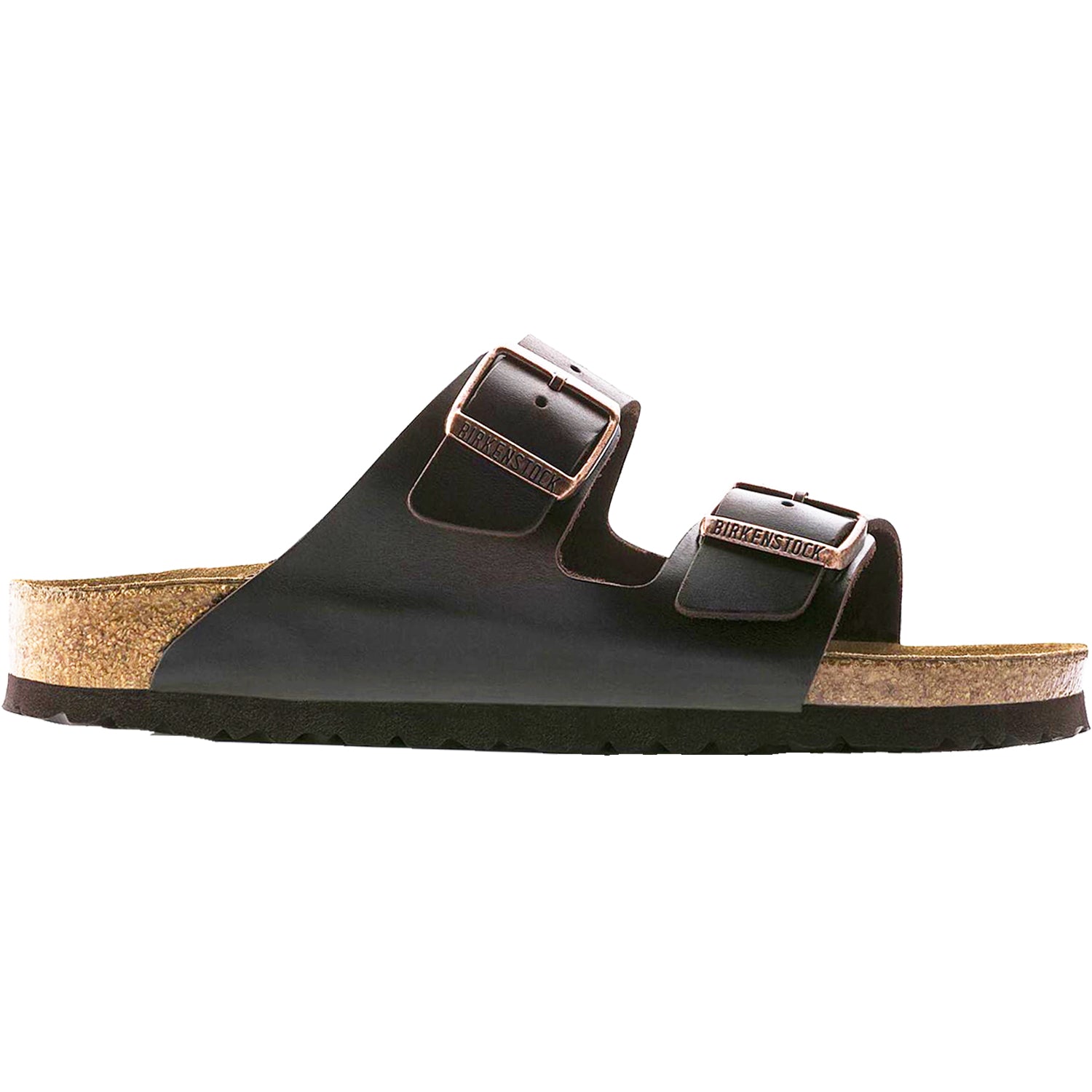 Unisex Birkenstock Unisex Birkenstock Arizona Soft Footbed Brown Amalfi Leather Brown Amalfi Leather