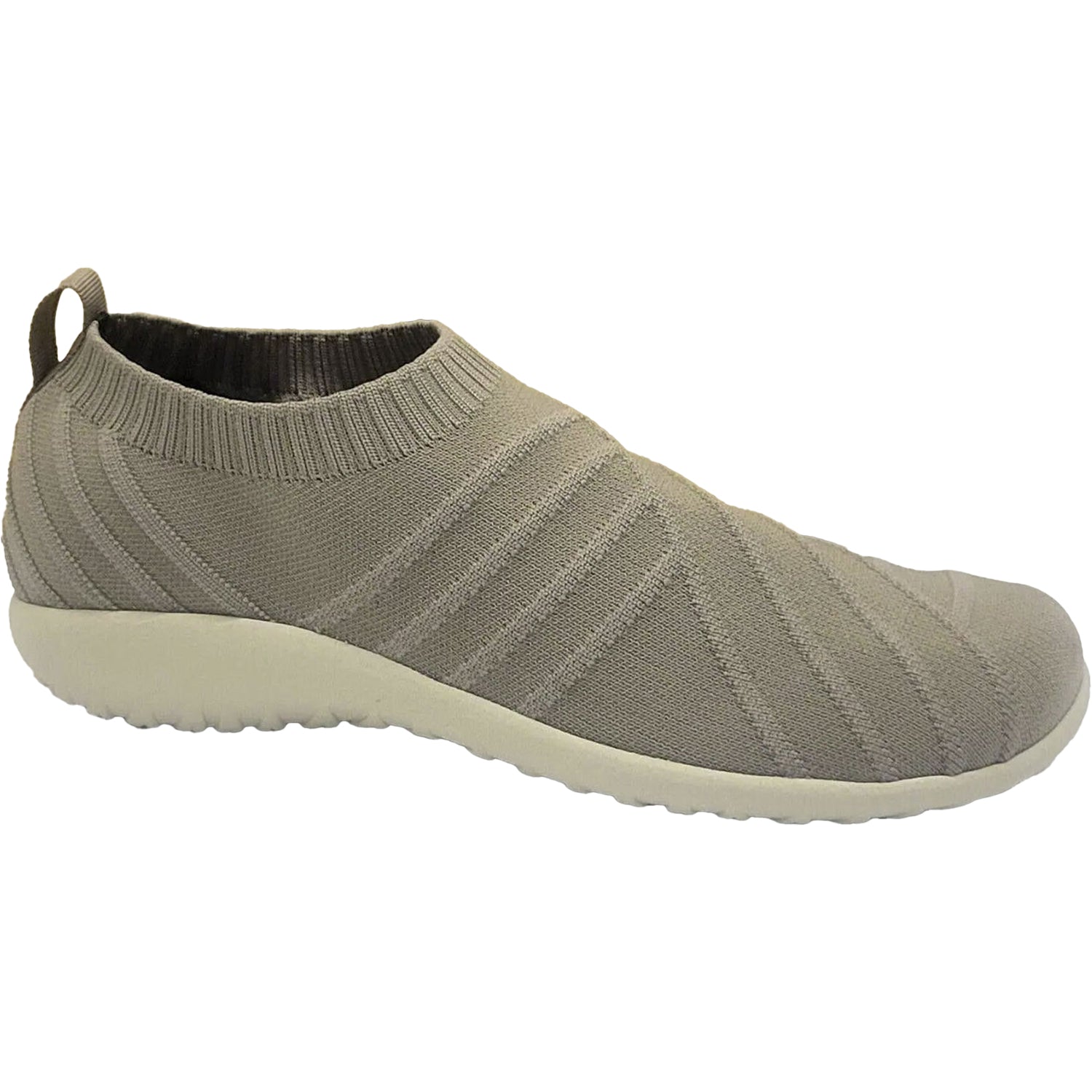 Womens Naot Women's Naot Okahu Taupe Stone Knit Fabric Women's Naot Okahu Taupe Knit Fabric