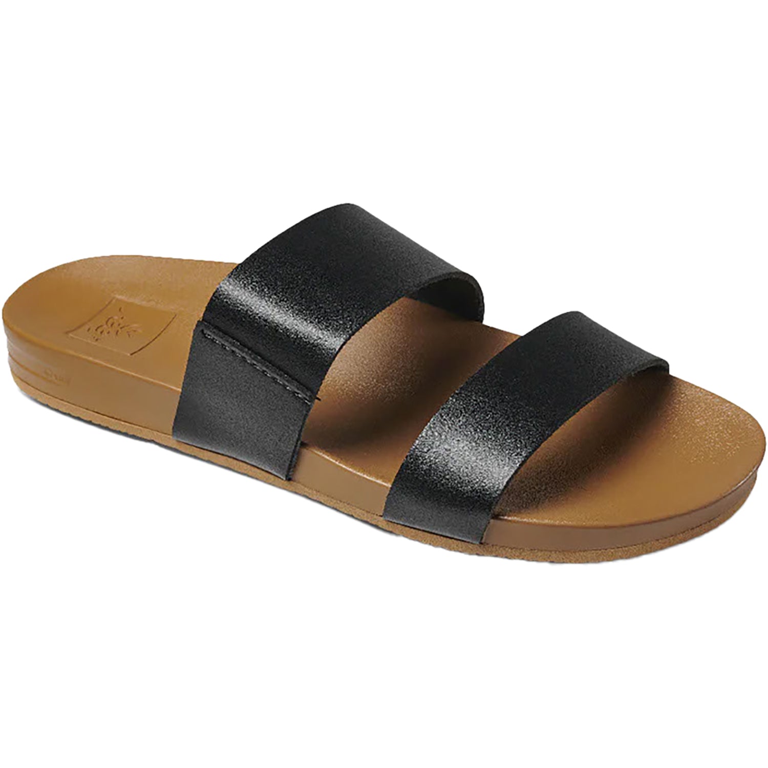 Womens Reef Women's Reef Cushion Vista Black/Natural Synthetic Black/Natural Synthetic
