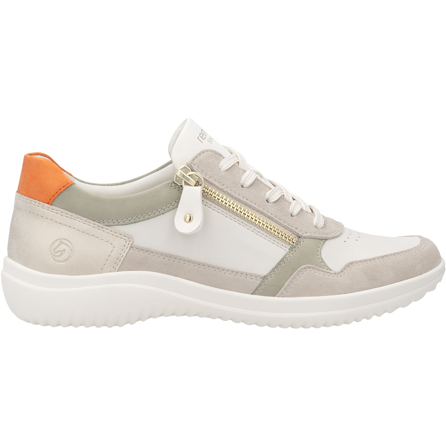 Womens Remonte Women's Remonte D1E06-80 Off White/Sable/Muschel Off White/Sable/Muschel