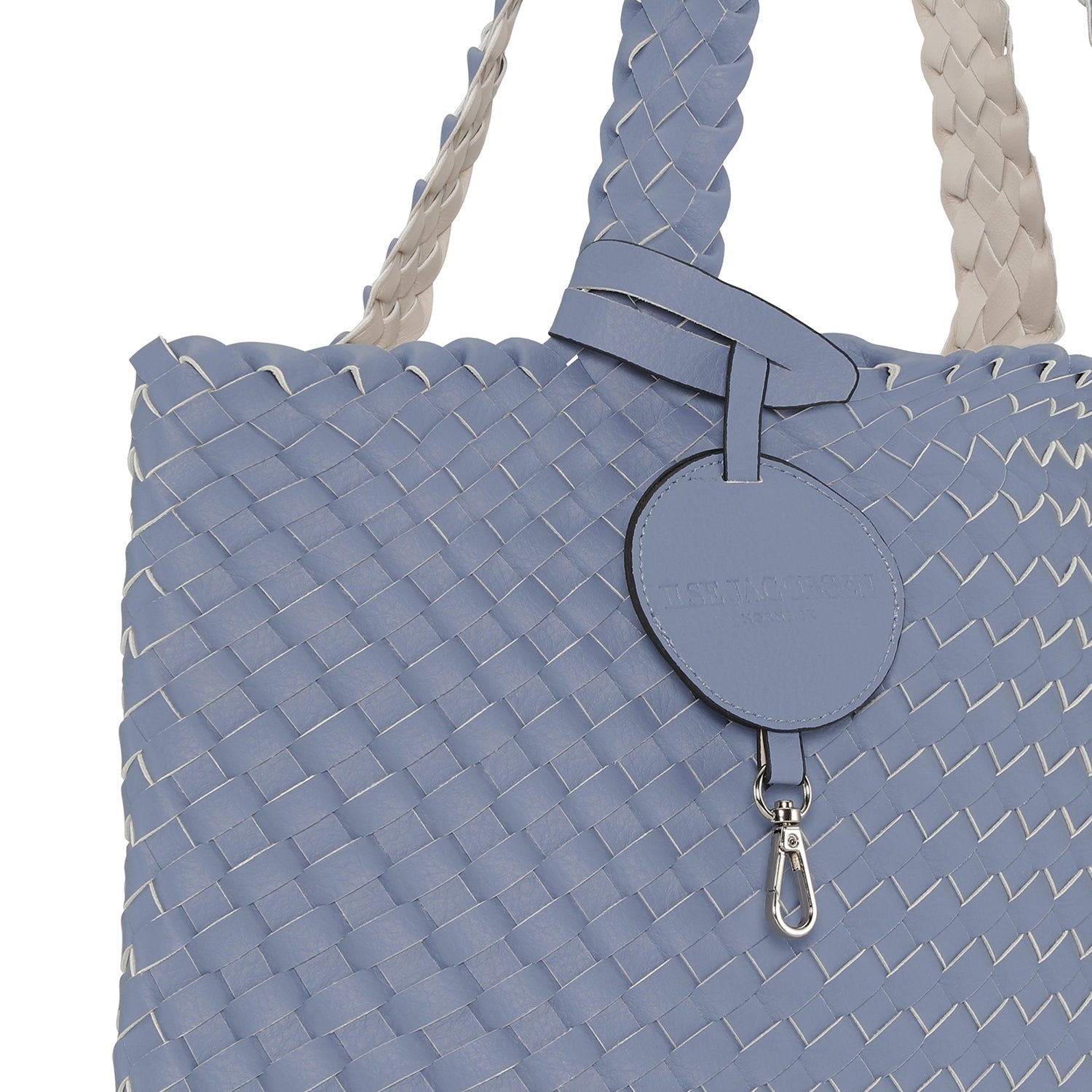 Ilse jacobsen Ilse Jacobsen Bag 08 Reversible Shopper Blue Cloud/Egg White Blue Cloud/Egg White